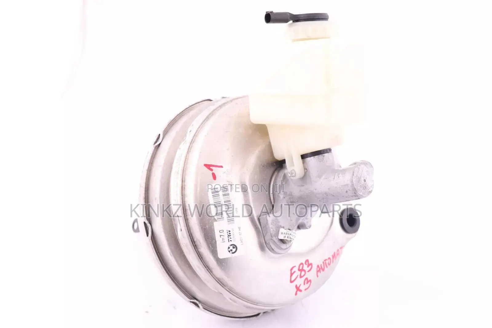 BMW X3 Series E83 Brake Servo Unit Master Cylinder 3403547