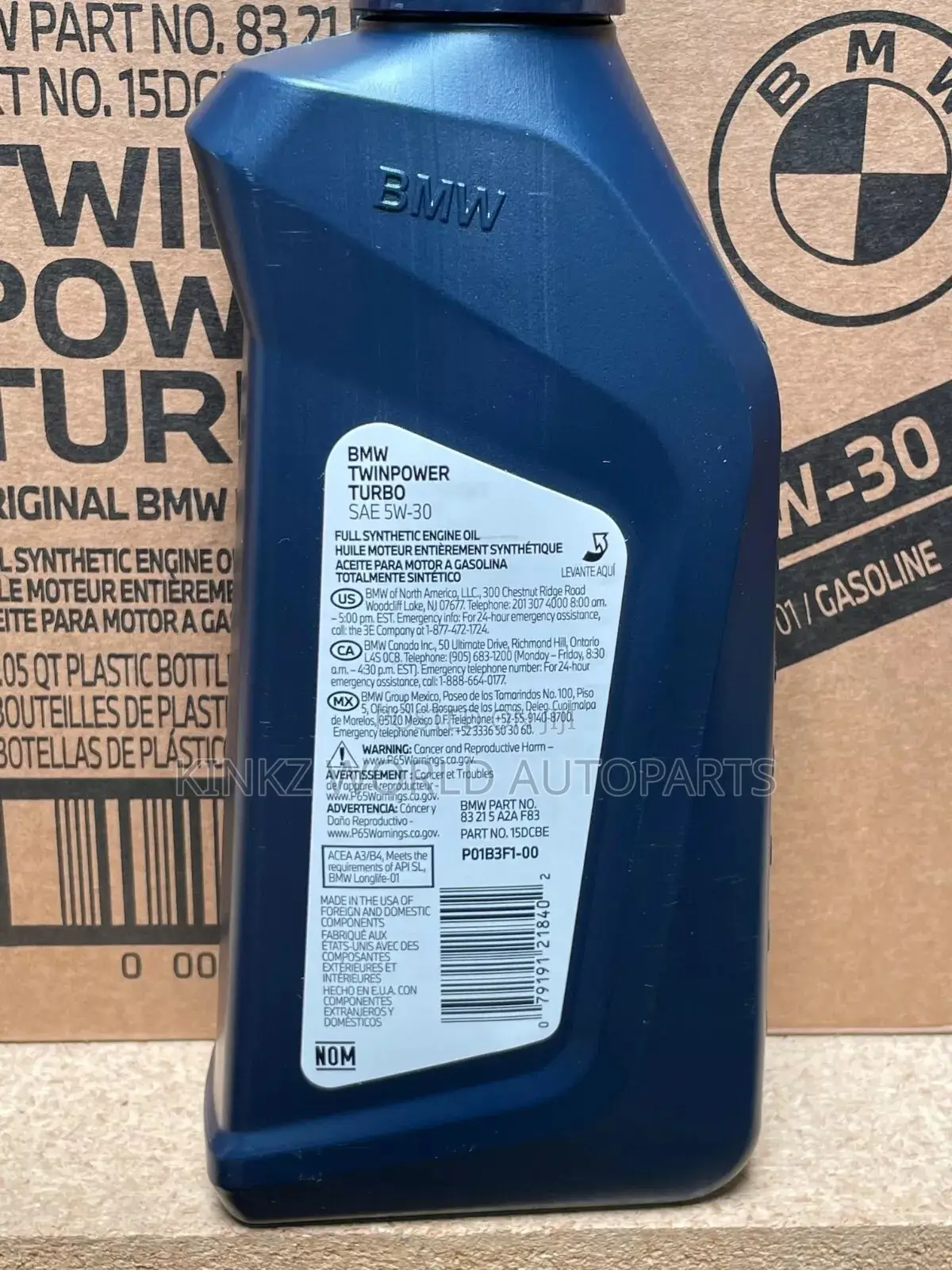 BMW Twin Power Turbo BMW Longlife-01, SAE 5w-30 1l Engine Oil