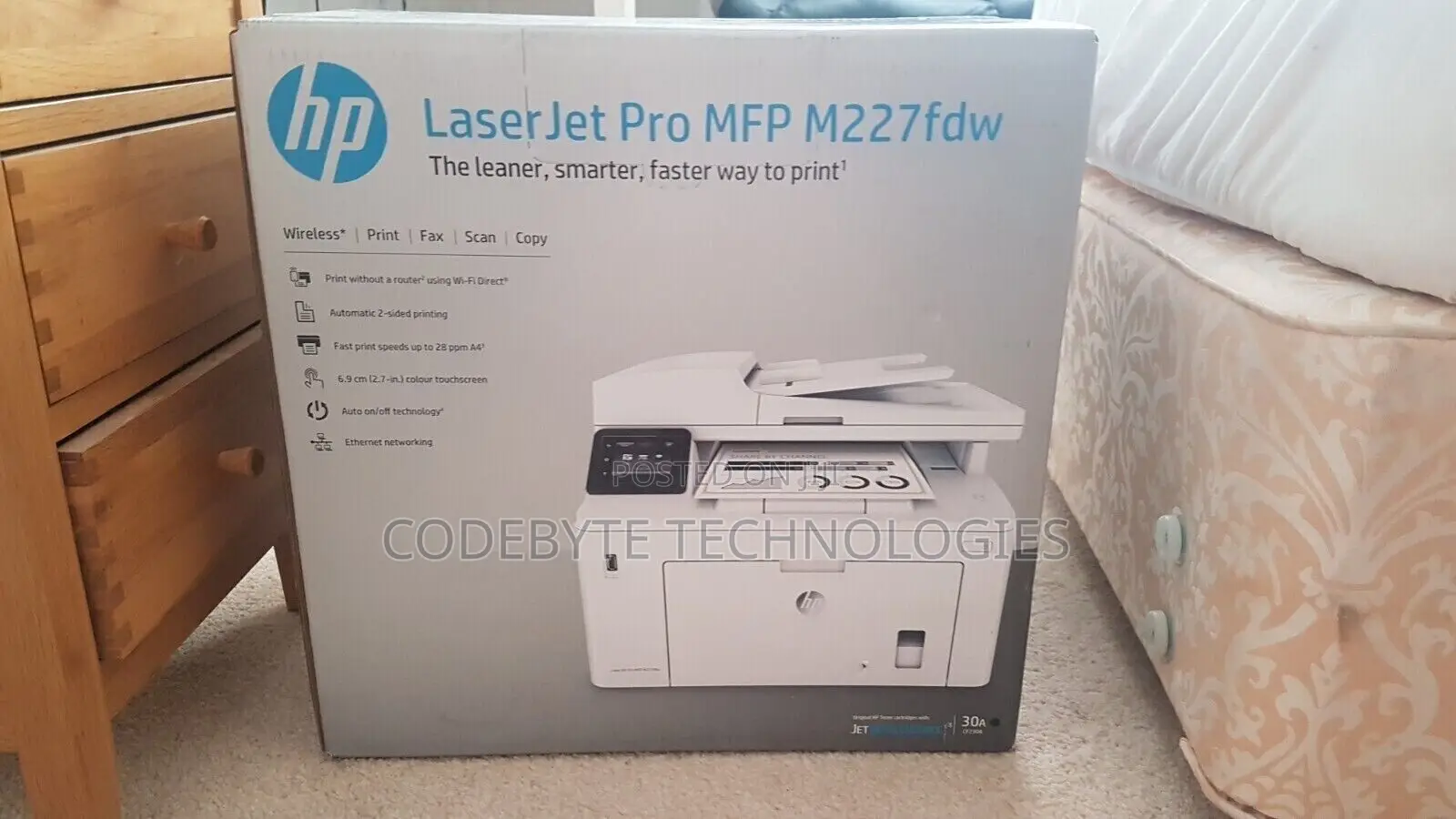 Hp 227fdw Printer// Hp Laserjet Pro MFP M227fdw Printer