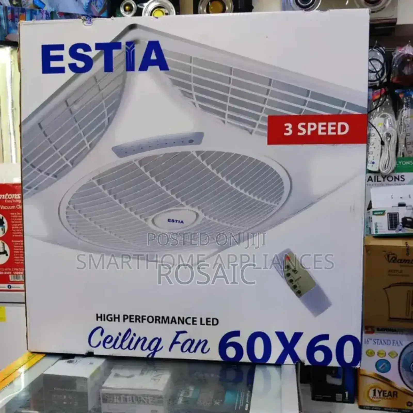 Estia Ceiling Fan 60x 60