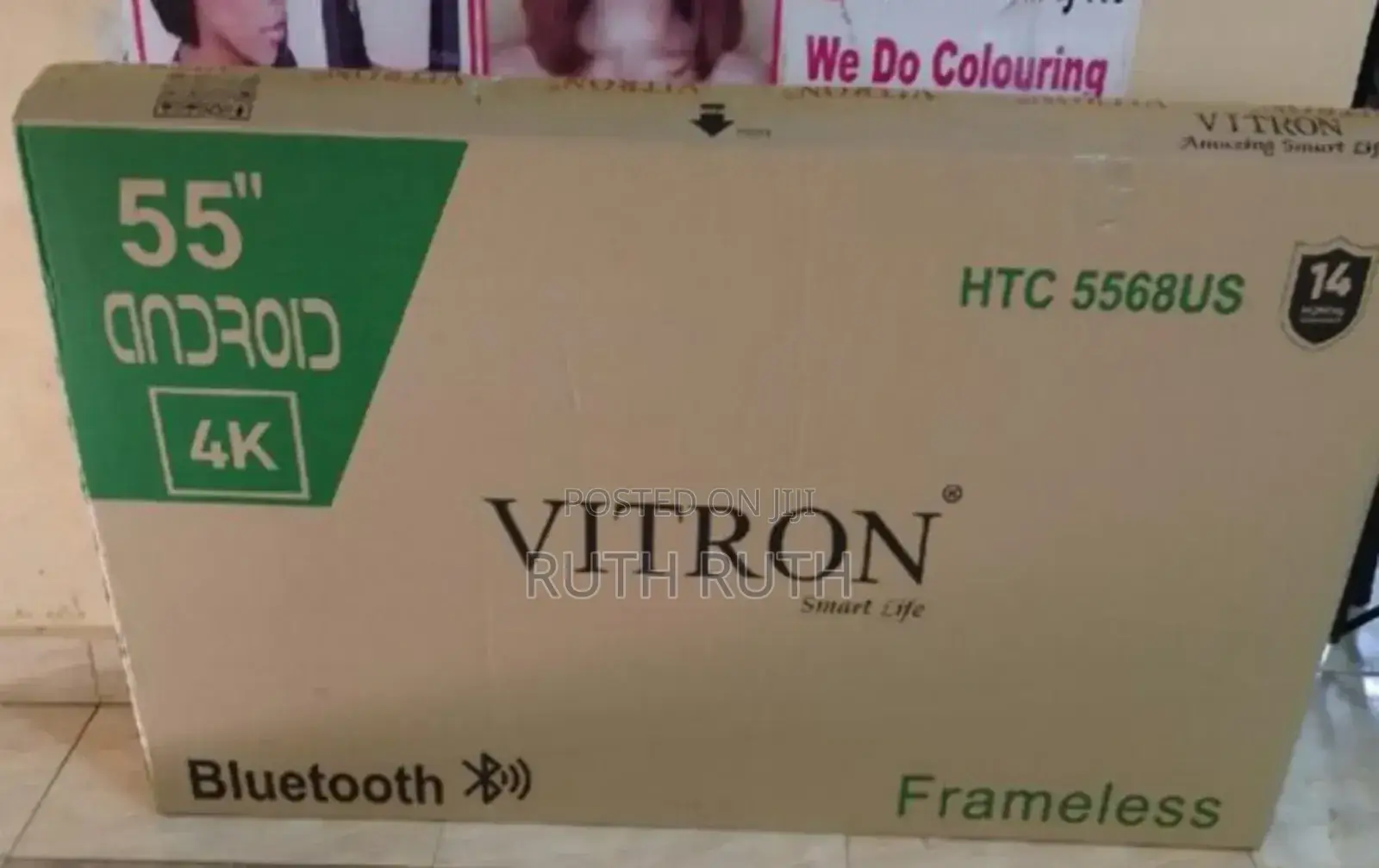 Vitron 55 Inches Smart Tv Frameless