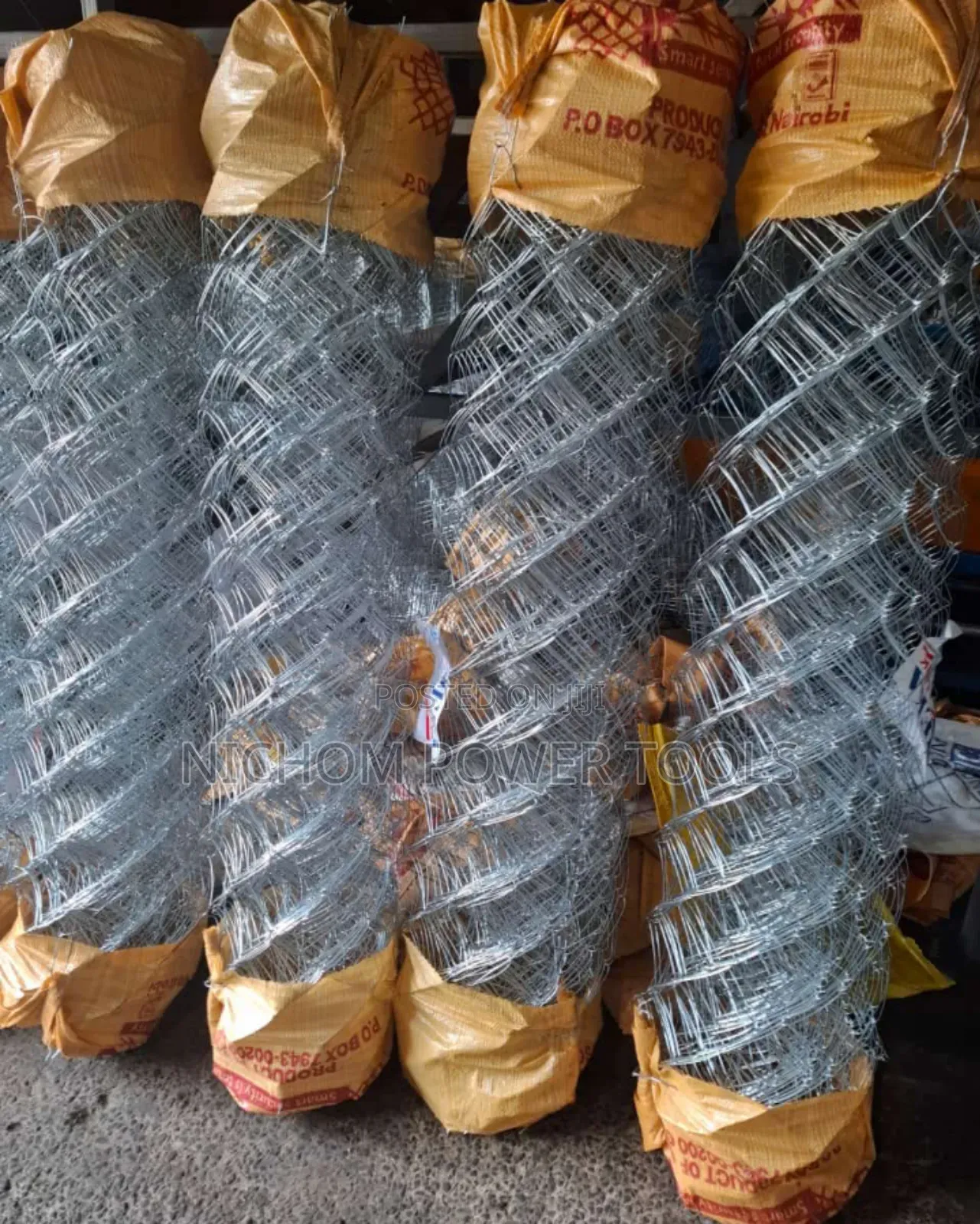 Galvanised Chainlink Wire Mesh