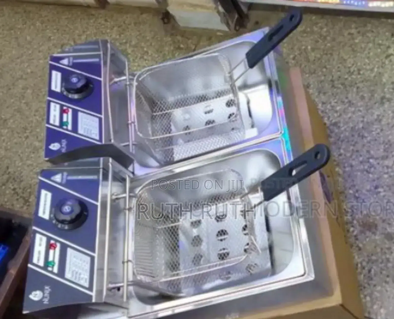 Brand New Bouble Deep Fryer