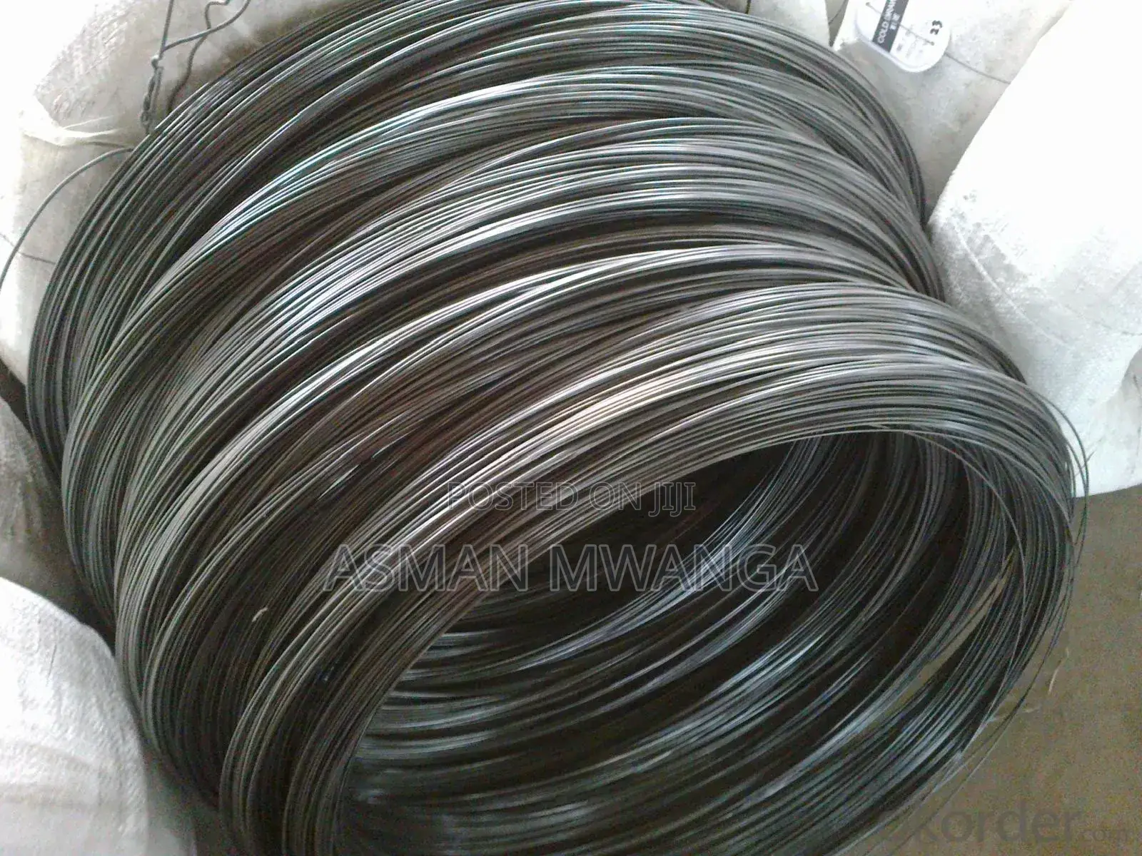 PVC Coated and Galvanised Binding Wire .