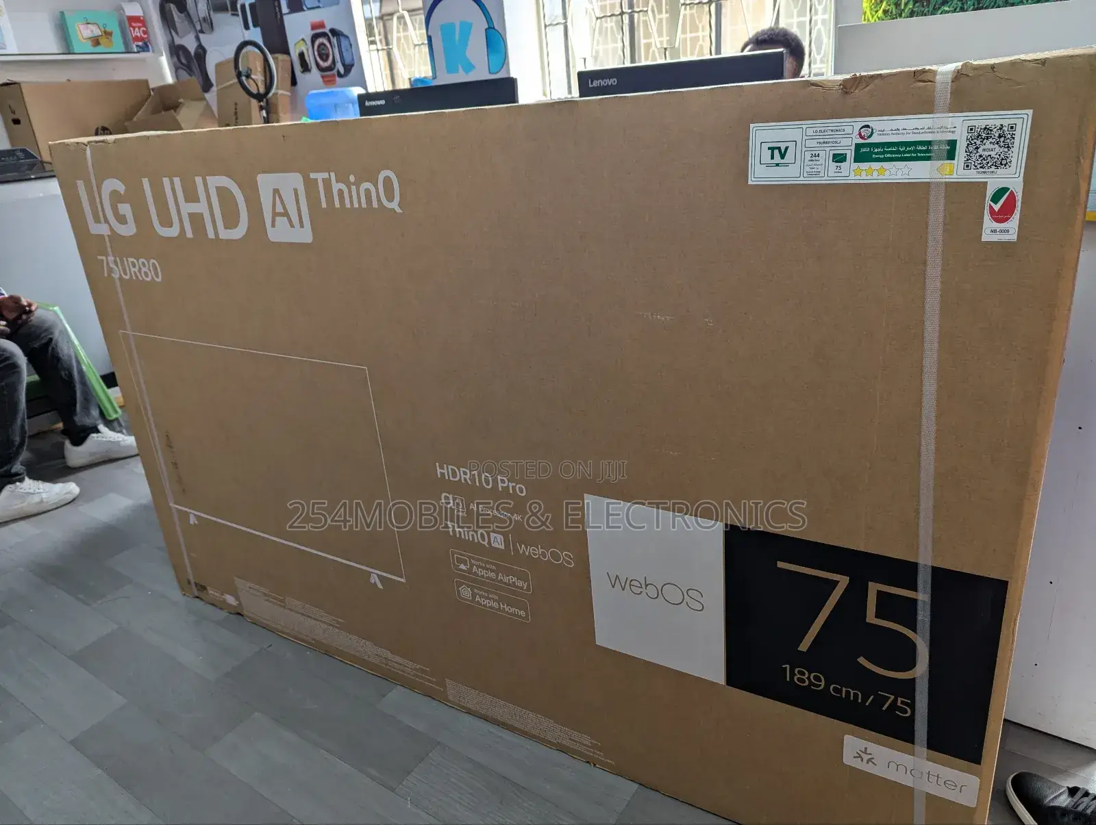 Lg Ur80 75′′ Smart Uhd Tv – 75ur80006