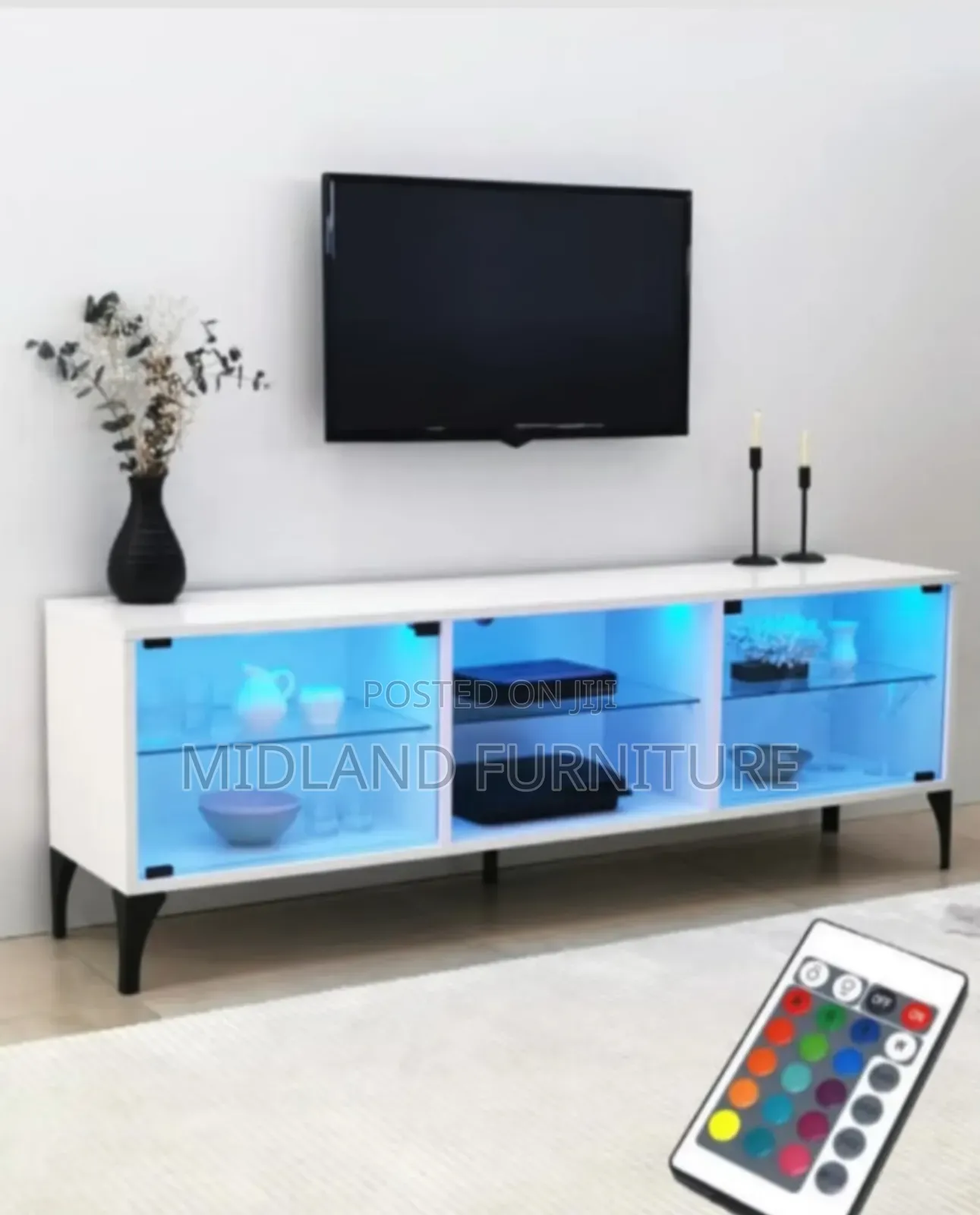 Tv Stands With LED Lights