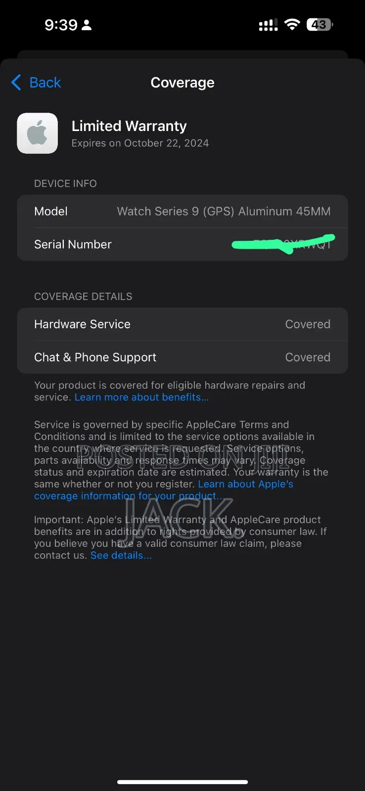 Apple Watch Series 9 45 Mm