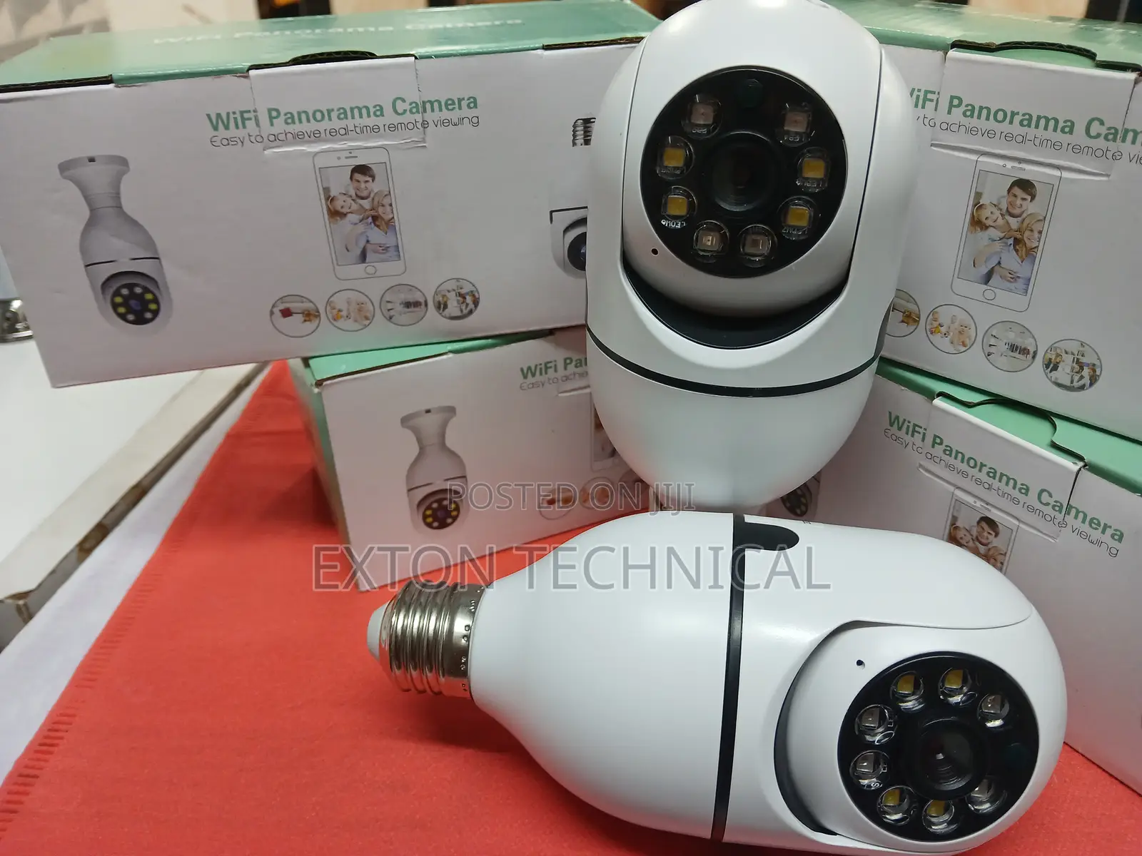 Lucrative Camera 360degrees Wifi Bulb PTZ Camera PTZ