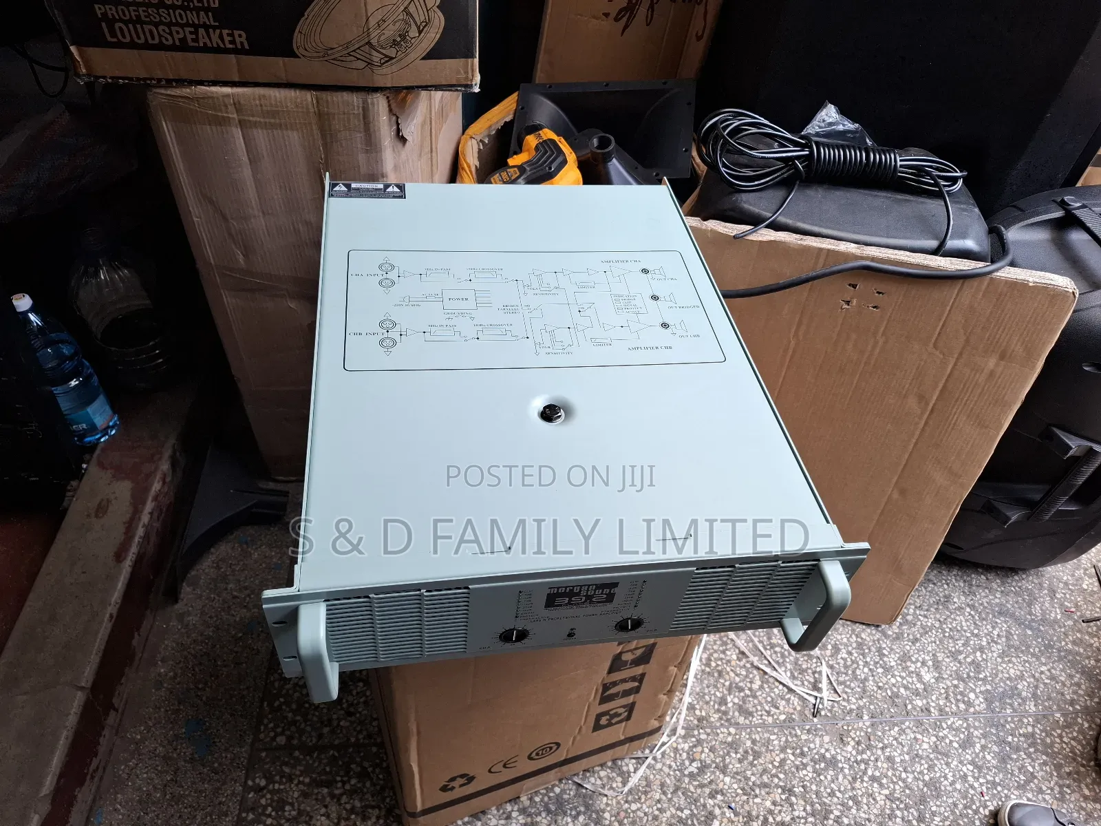 Morgan 39.9 Long Press Power Amplifier