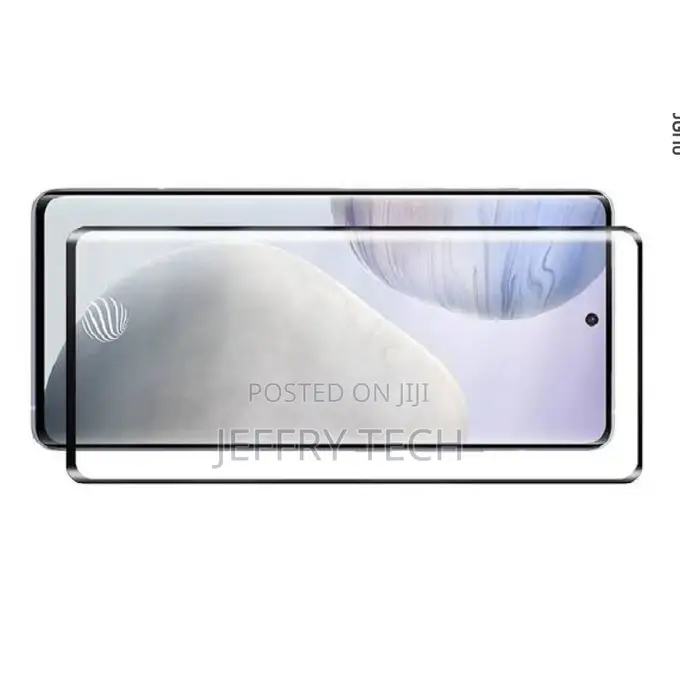 Tecno Spark 20 Pro+ Quality Full Glue Curved Screen Protecto