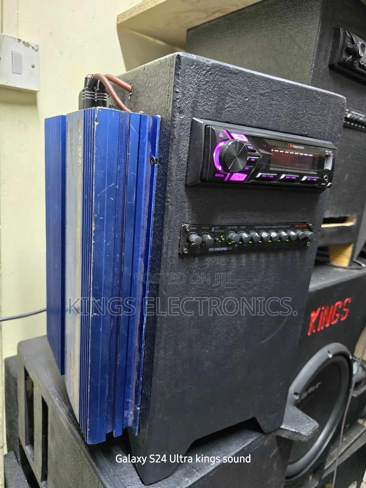 Jec 600 Head Unit System With Nakamichi Radio