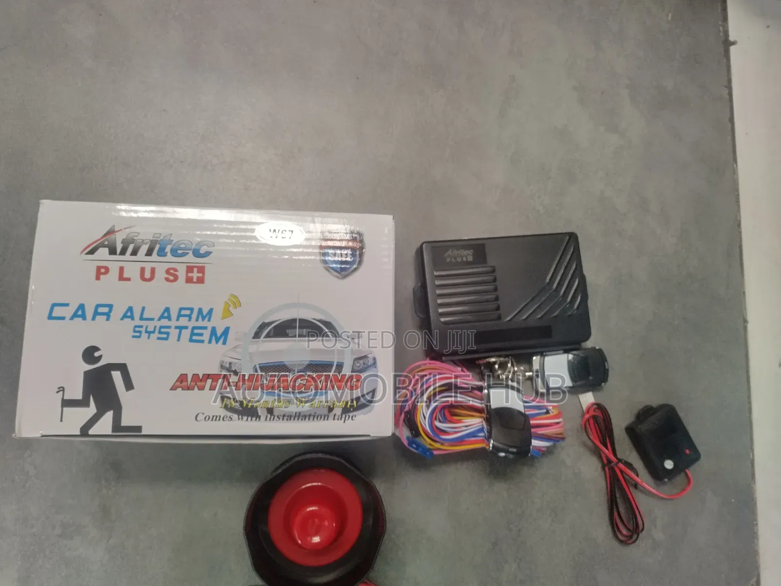 Afritec Car Alarm System With Cutoff