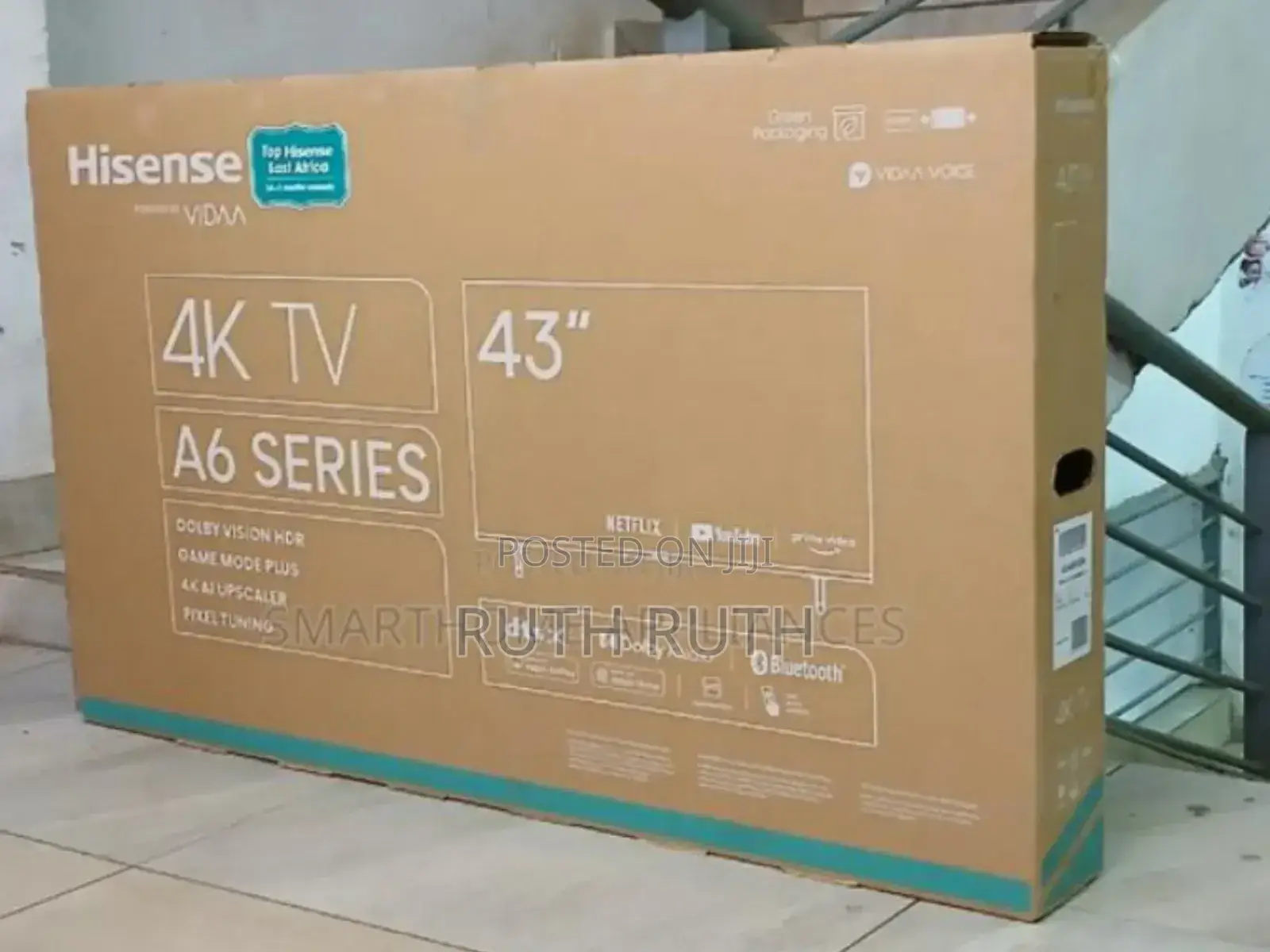 A6 Series HISENCE Smart Tv 43 Inches