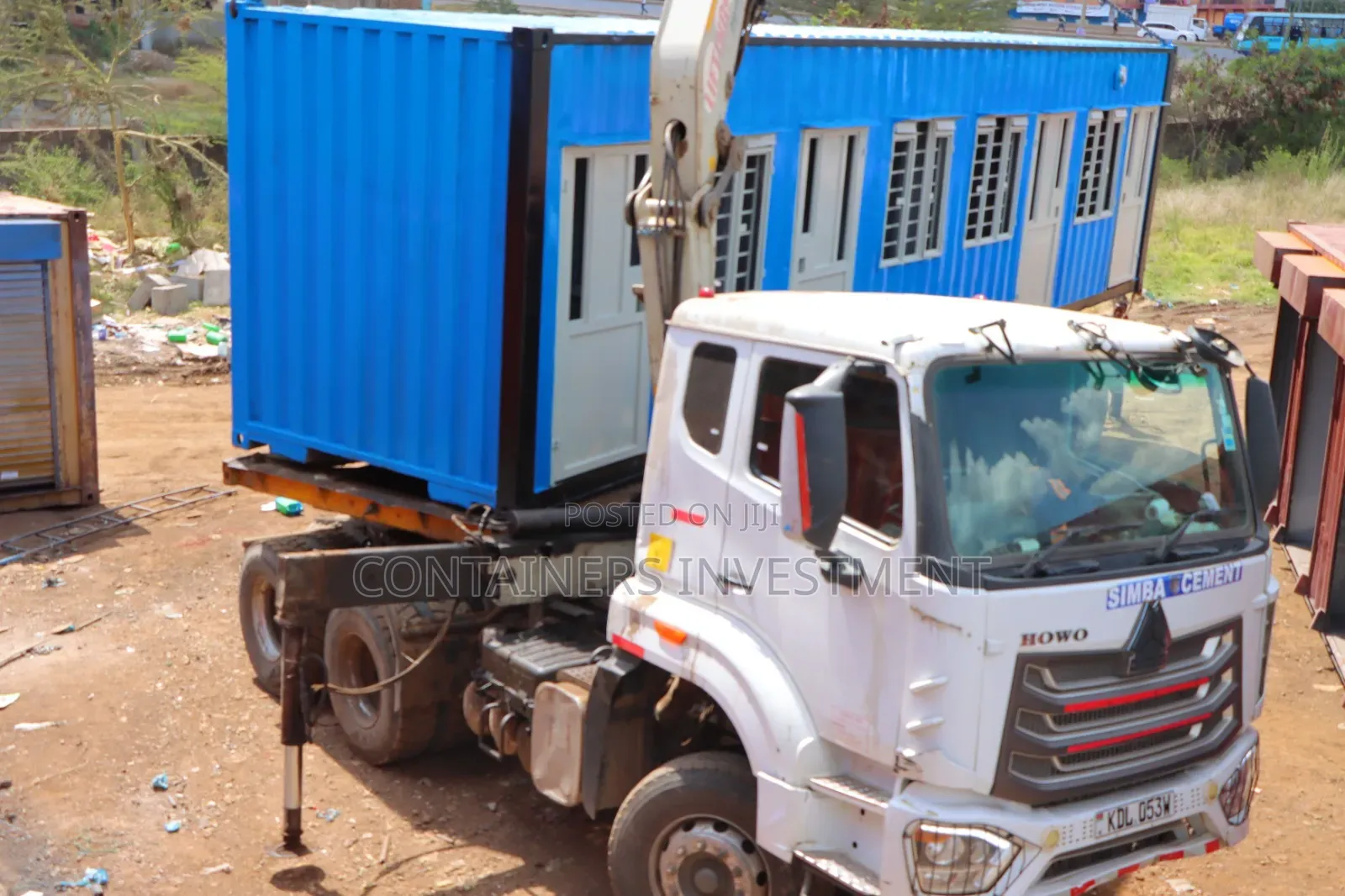 Shipping Container and Container Fabrication- Office Sample.