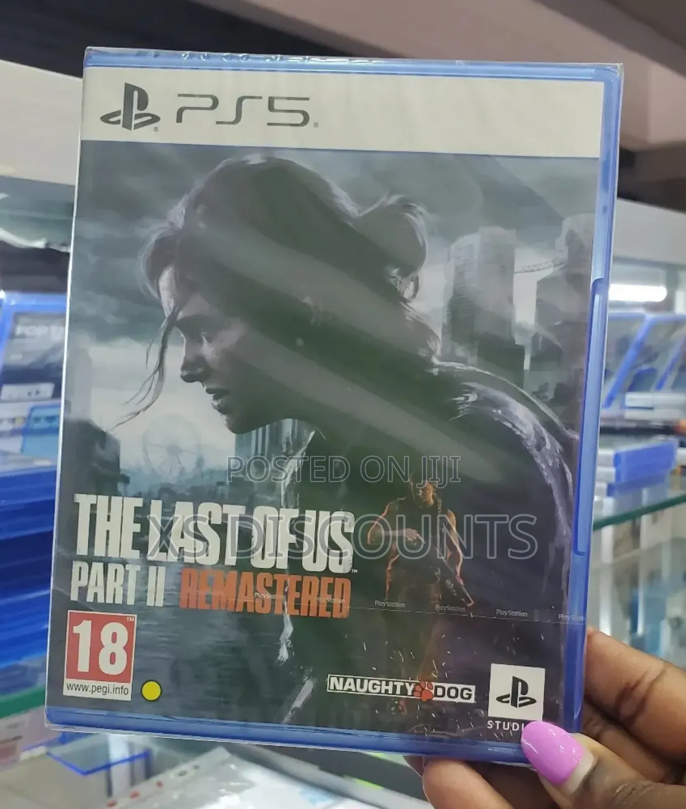 The Last of US Part 2 Remastered Ps5 Playstation 5 Disc