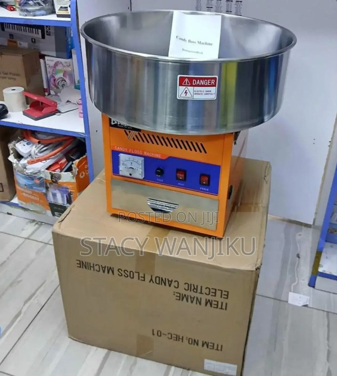 Commercial Candy Floss Machine/ Electric Cotton Candy Floss