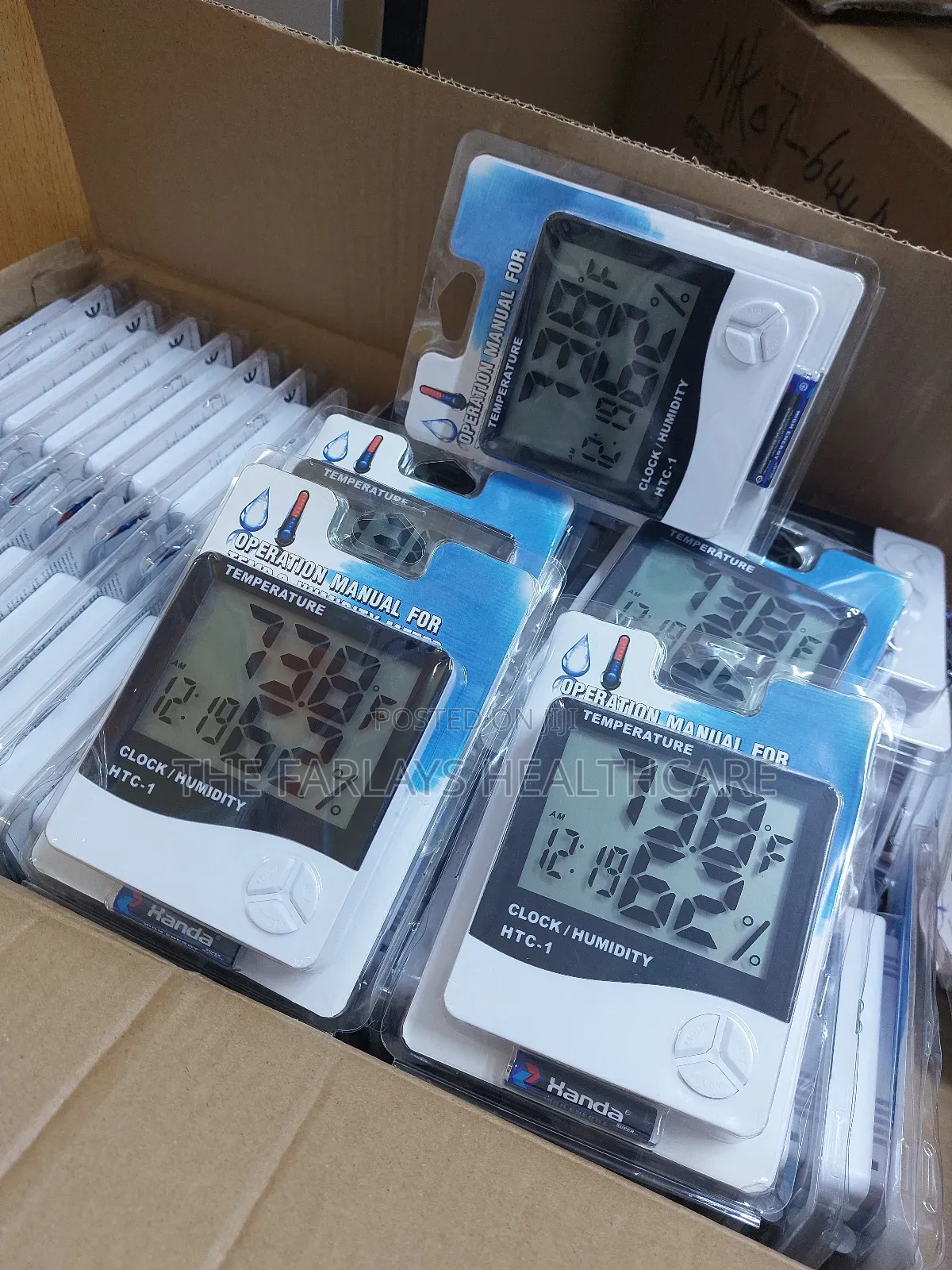 Room Temperature And Humidity Meter. Htc-1
