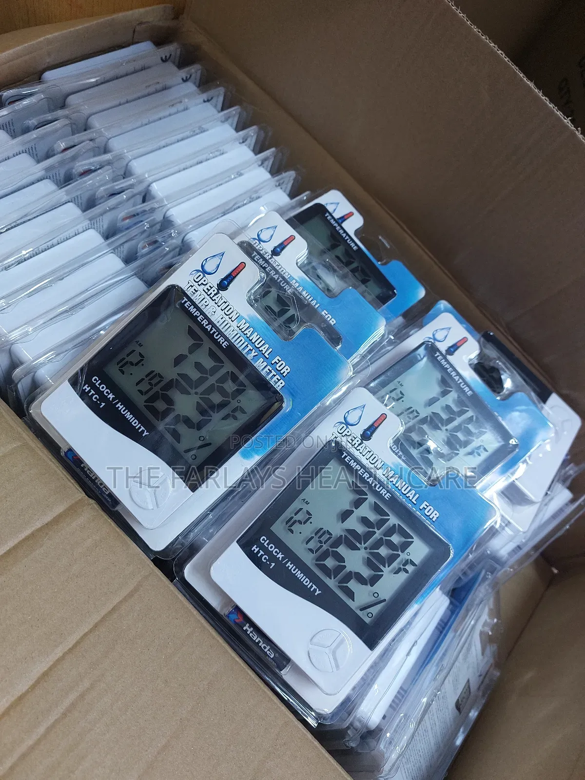 Room Temperature And Humidity Meter. Htc-1