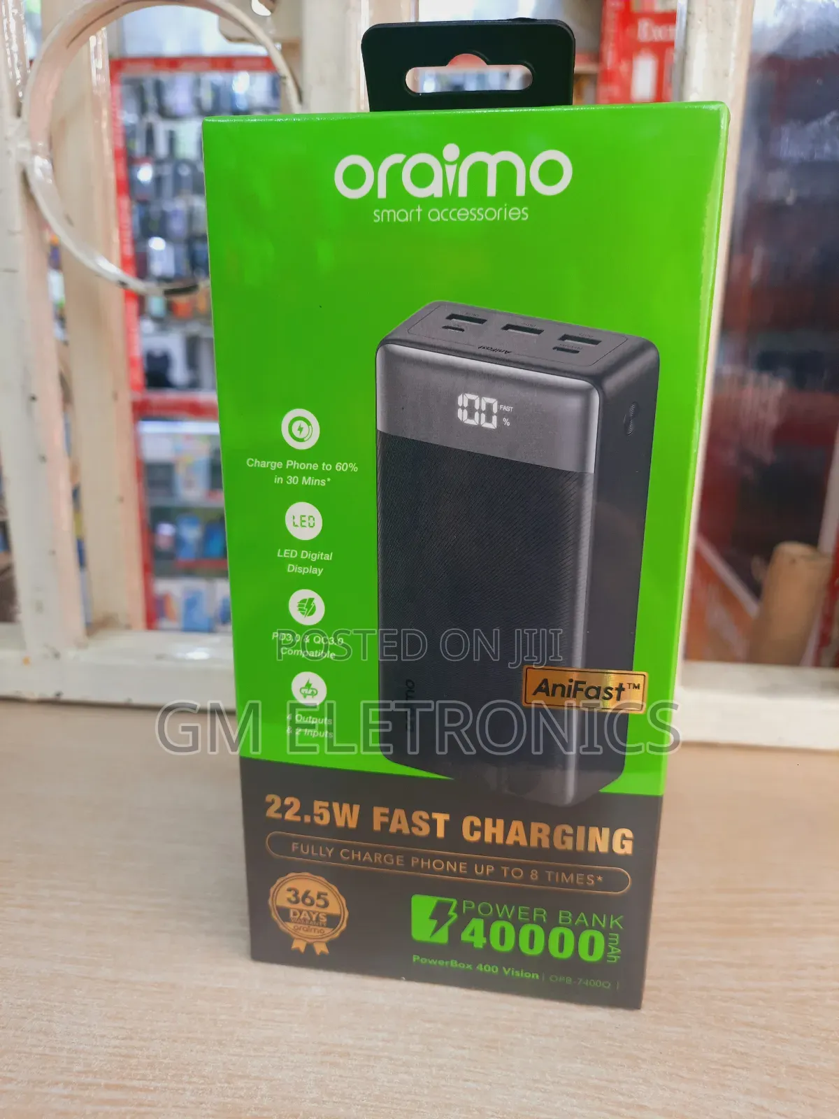 Oraimo 40000mah Portable Powerbank.