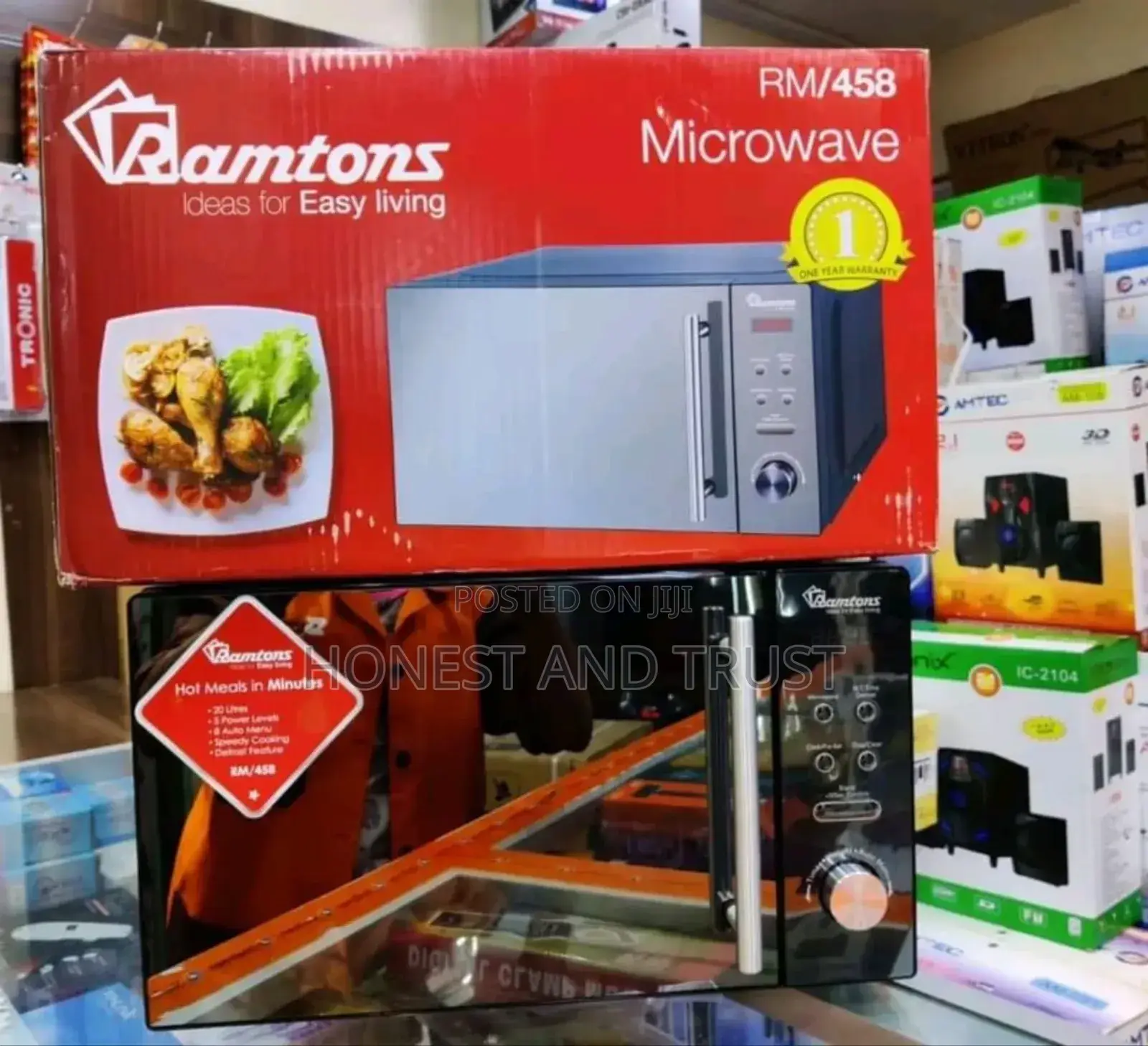 Cool Ramtons 458 Microwave