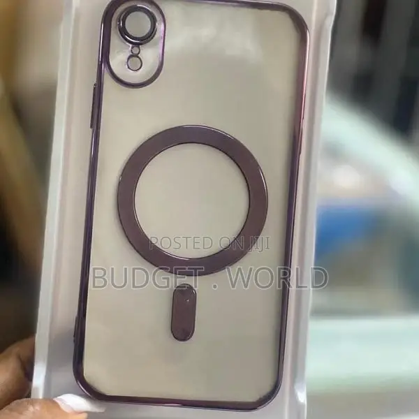 iPhone Xr Magnetic Clear Transparent Back Cover