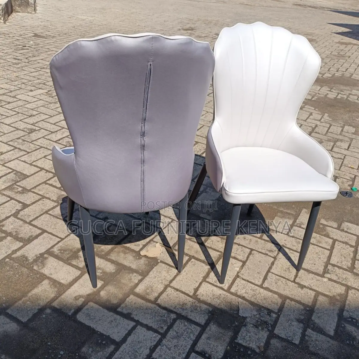 Office Chairs: Modern Marble Leather Dining Chair