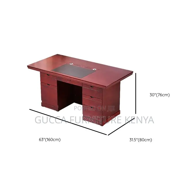 Office Desk: 1400mm Imported Senate Executive Office Desk