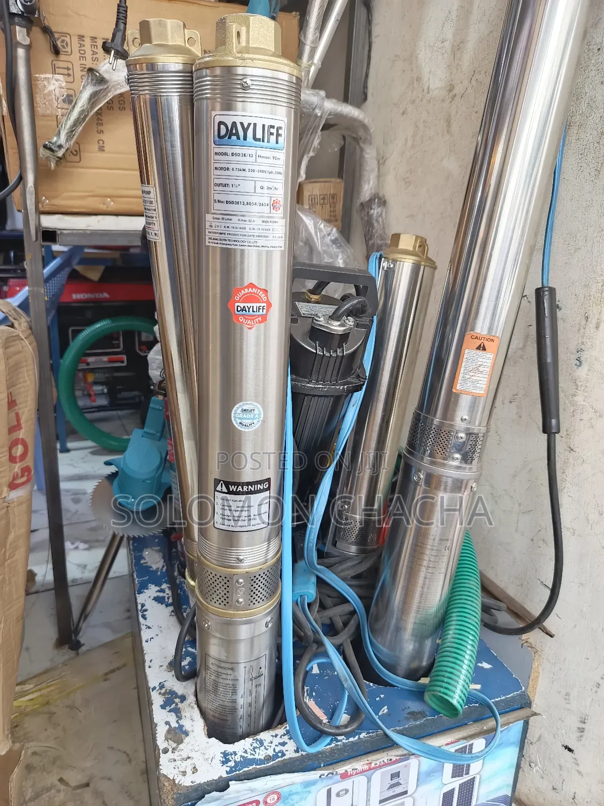 DAYLIFF DSD 3e/13 1hp Max Head 92m 3m3/HRS