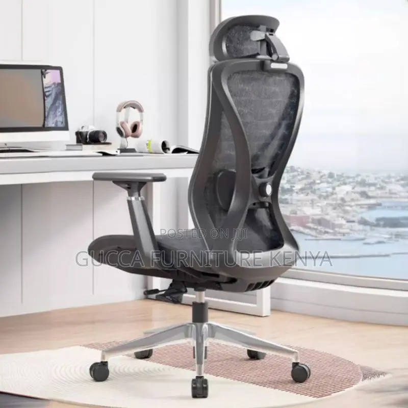 Office Chair: Orthopedic High-Back Lama Office Seat