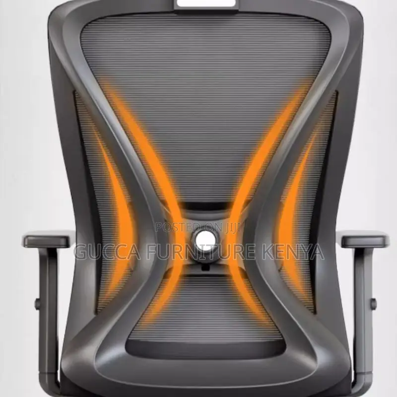 Office Chair: Orthopedic High-Back Lama Office Seat