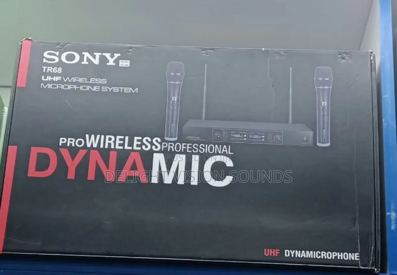 Sony TR68 Dynamic Wireless Microphone System