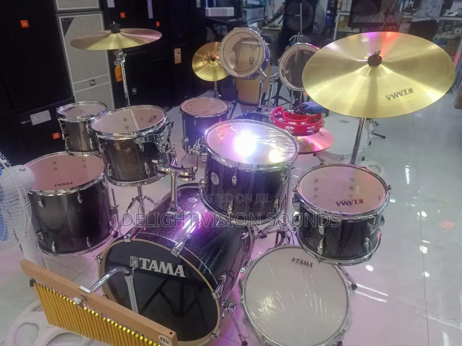 High Quality Tama Drum Set 7pcs