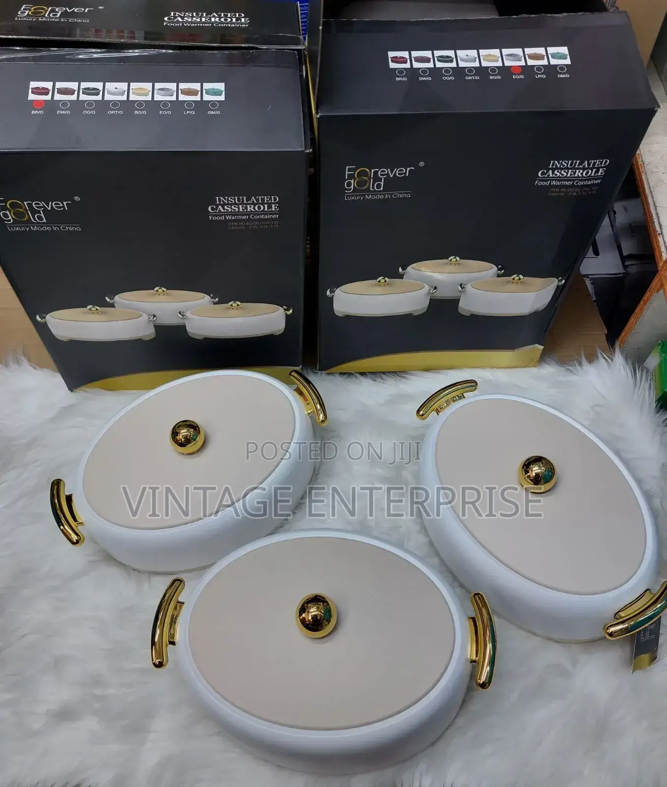 3pcs Insulated Casserole Hotpots