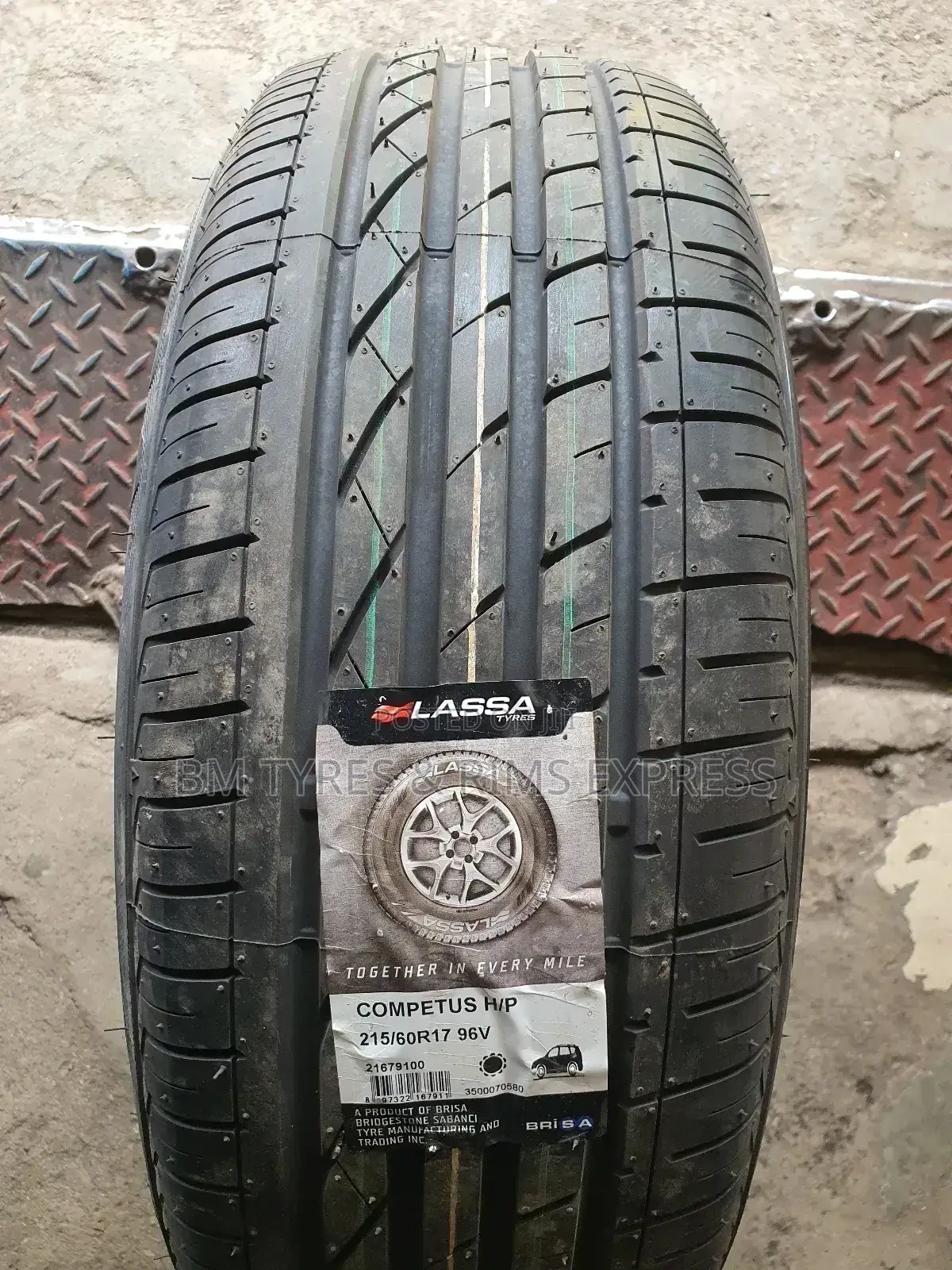 215 /60r17 LASSA (TURKEY) New Technology.