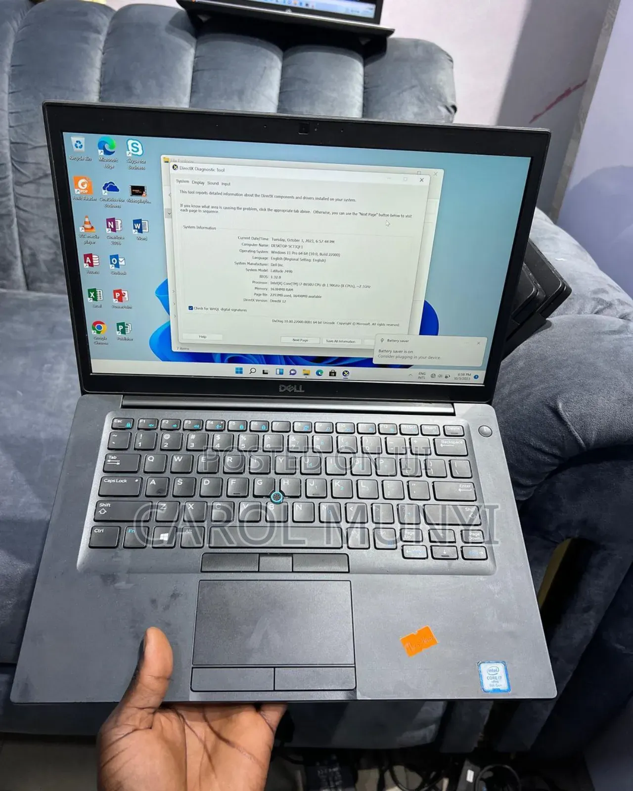 New Laptop Dell Latitude 7390 8GB Intel Core I5 SSD 256GB