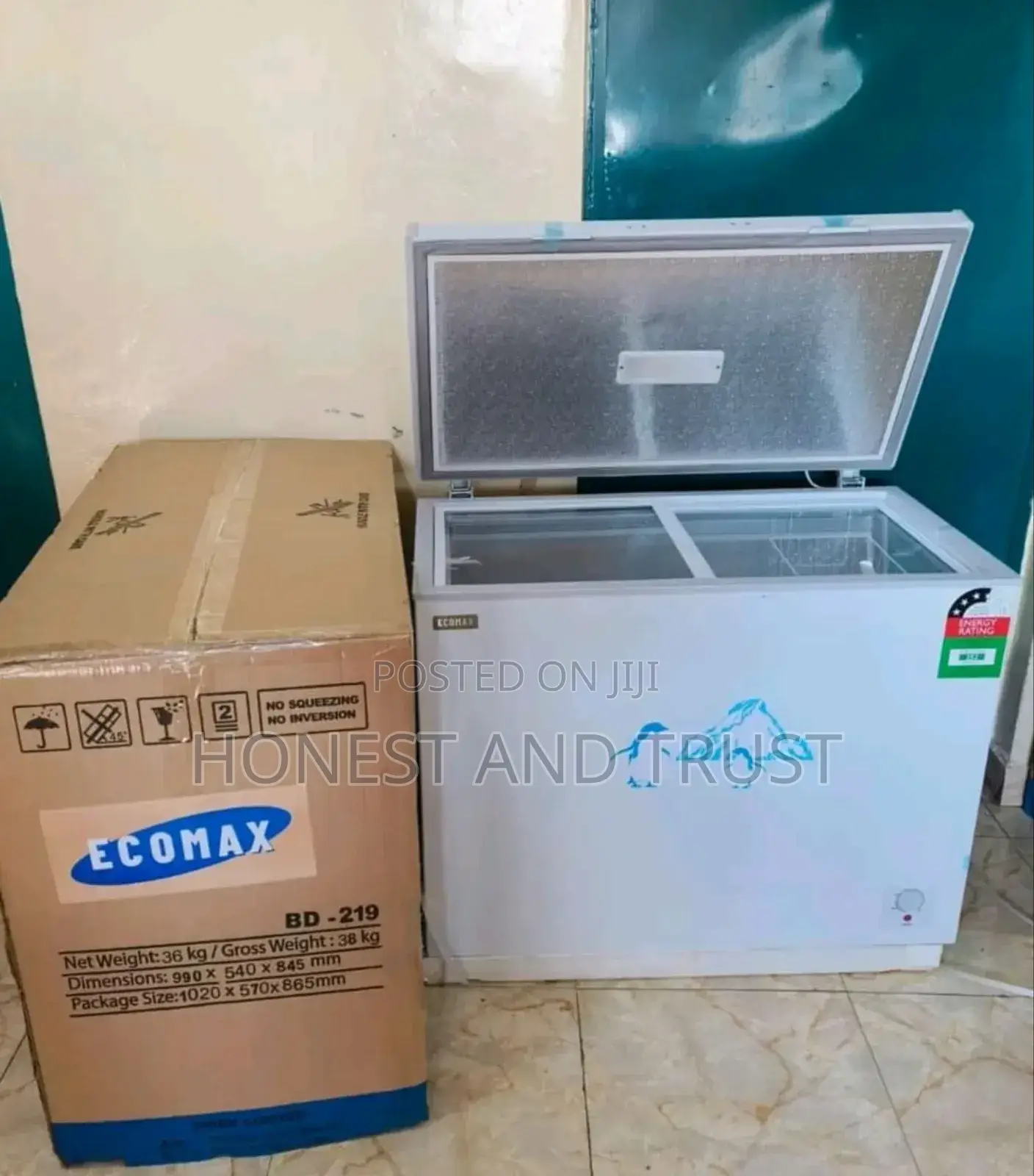 Amazing Ecomax 219litres Freezer