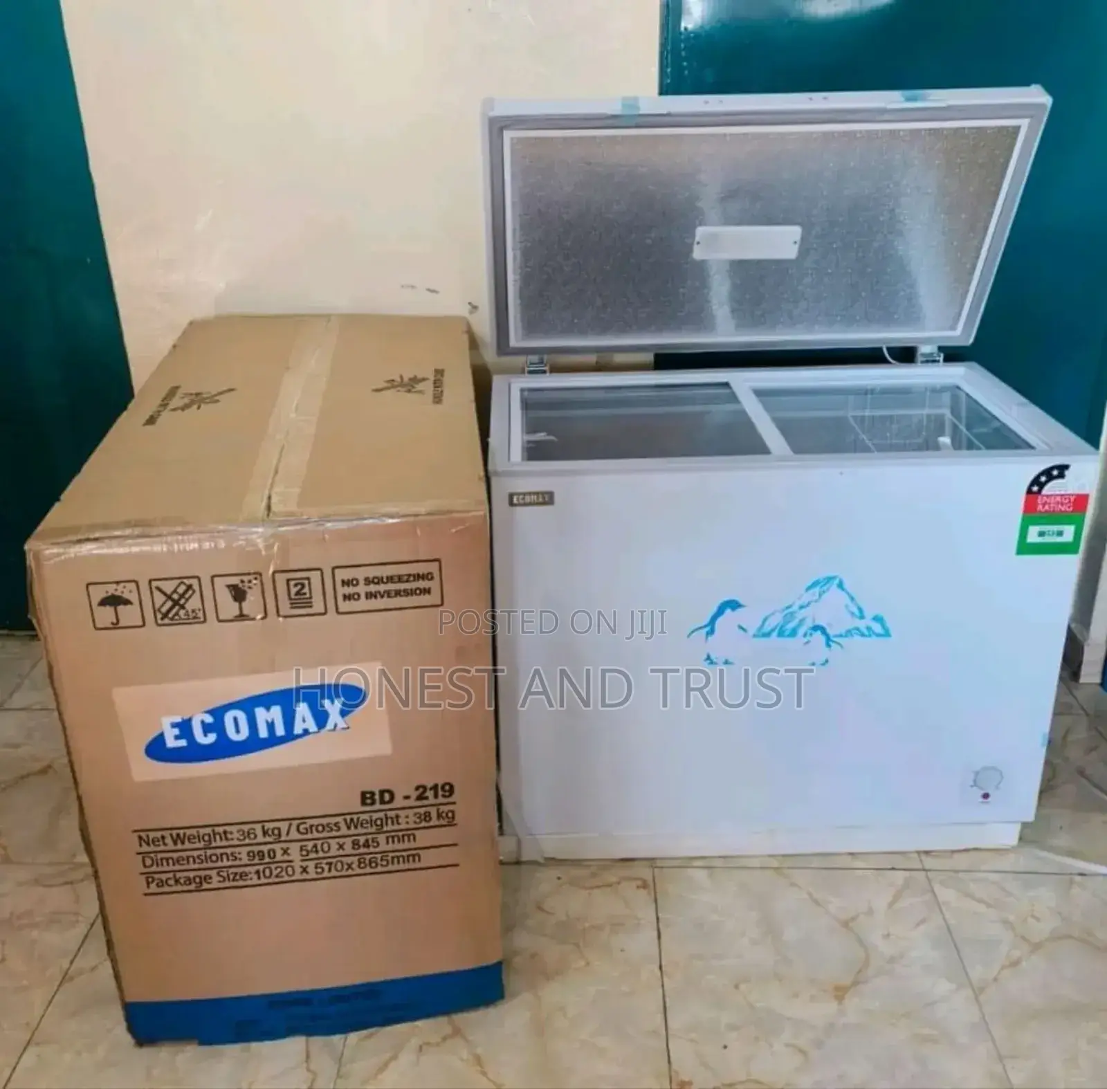 Original Ecomax 219litres Freezer
