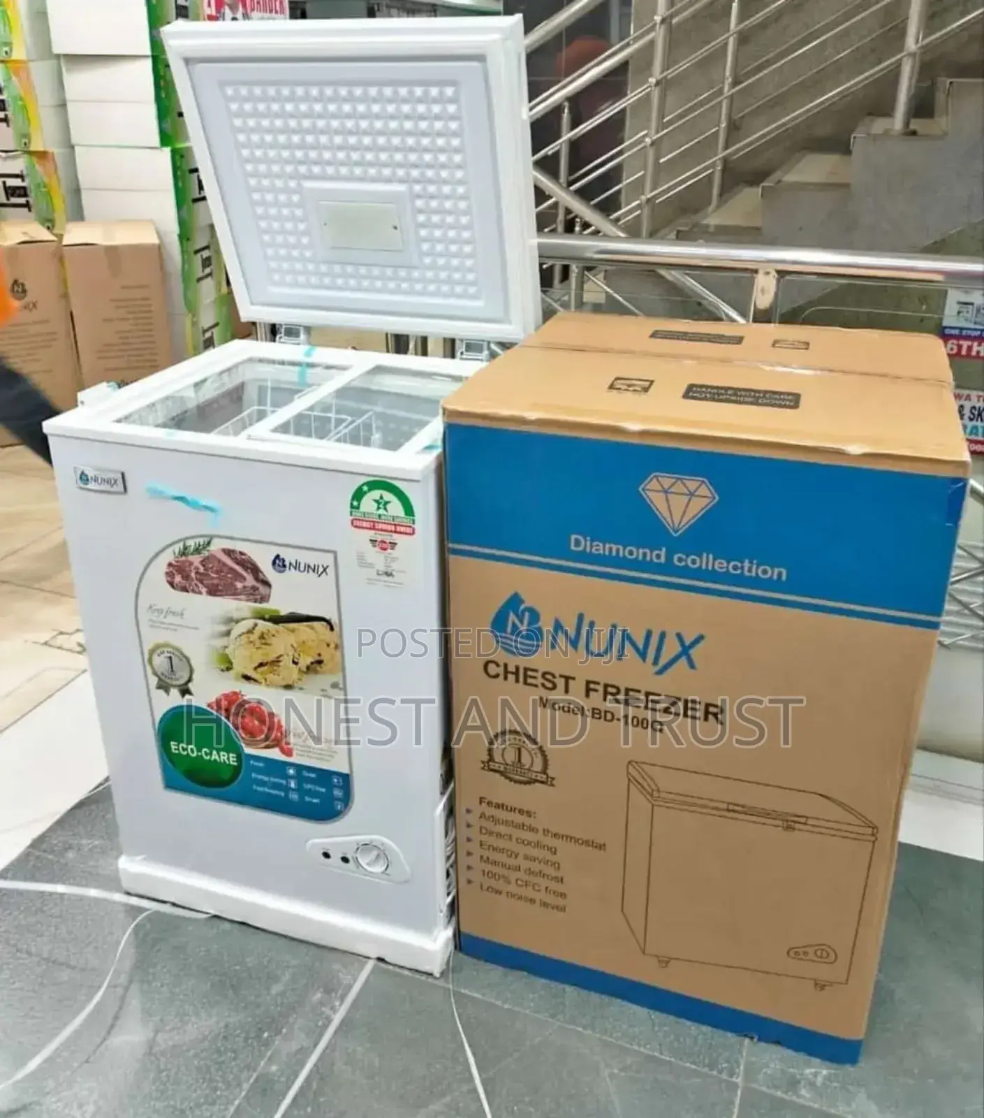 Good Quality Nunix Chest Freezer 100litres