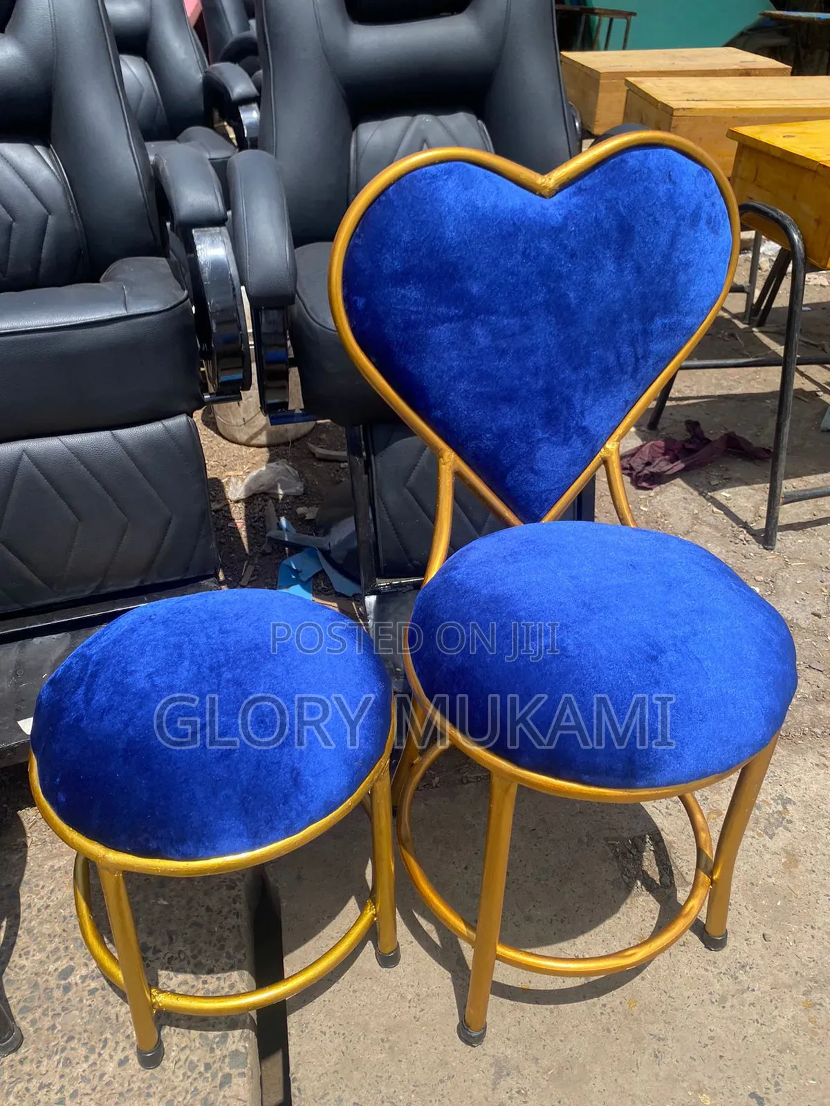 Manicure Chair and Stool