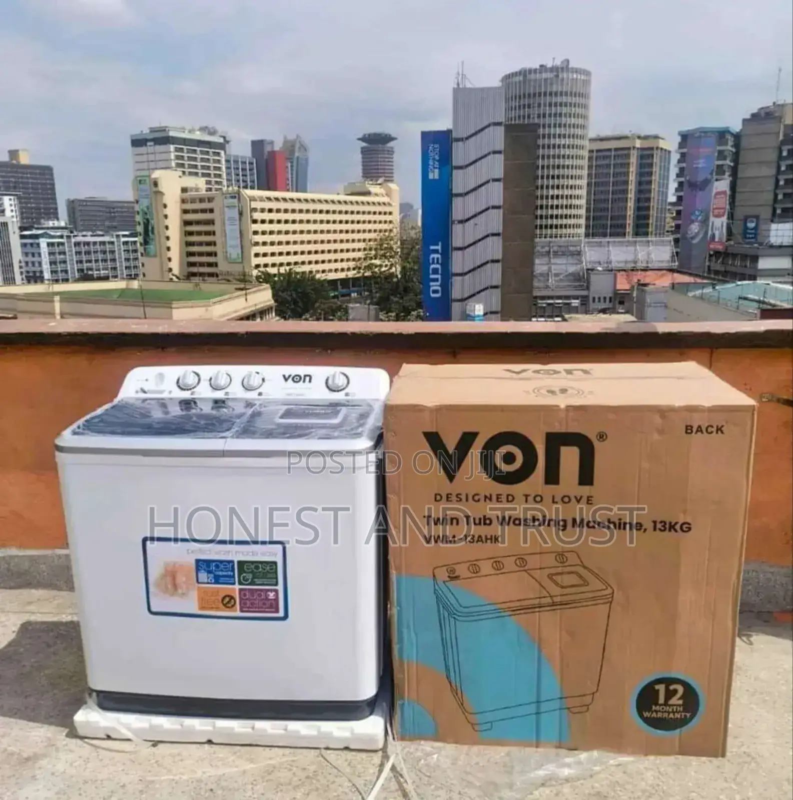 Brand New 13kg Von Washing Machine