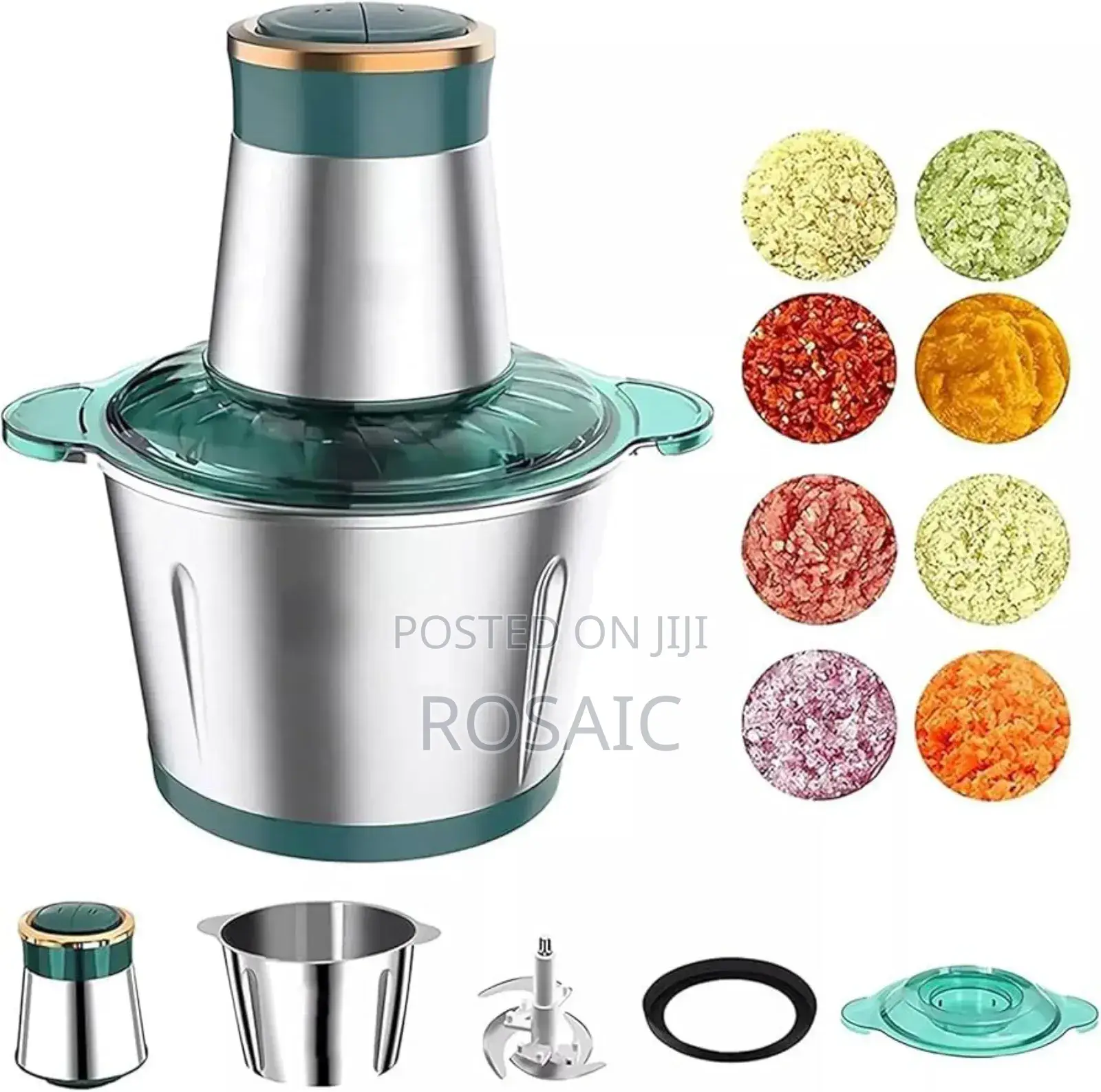 3L Stainless Steel Food Chopper