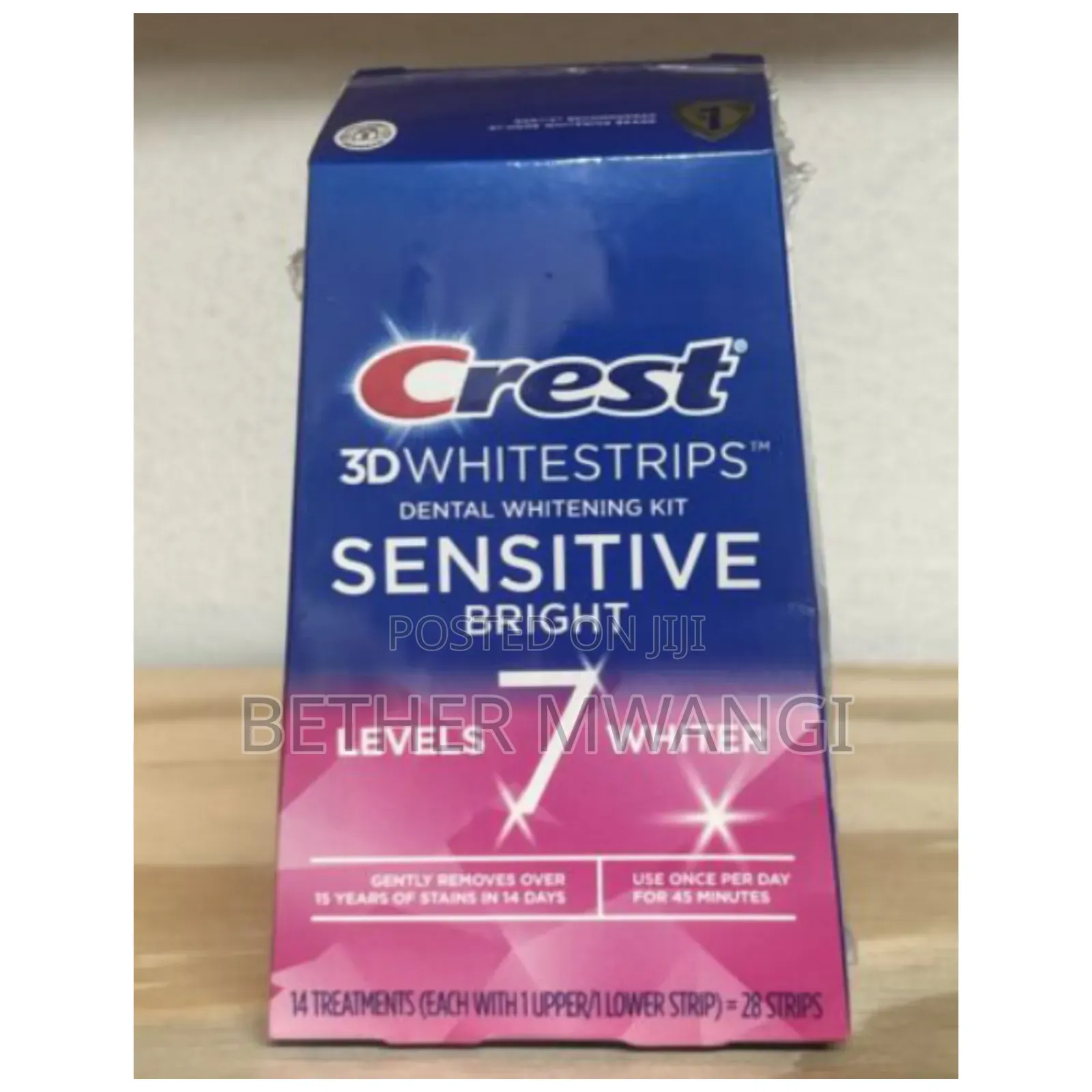 Crest 3D Whitestrips Sensitive Teeth Whitening Kit in Kenya
