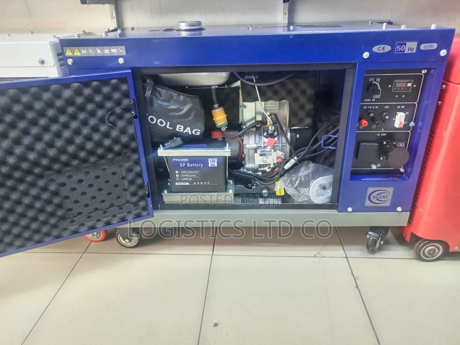 Pyramid PDG12000ES/3D ATS 12kva 1 Phase Diesel Generator