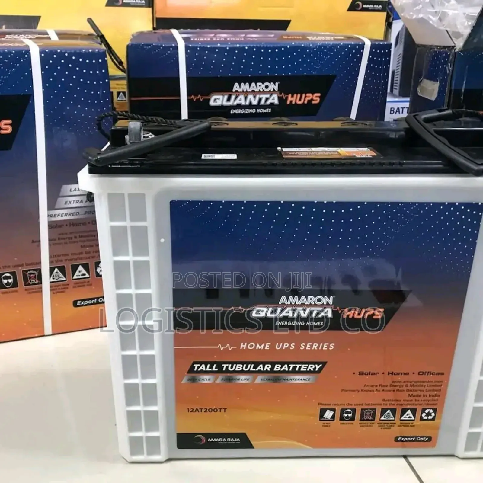 Amaron Quanta Hups 12v - 200ah Tall Tubular Solar Battery