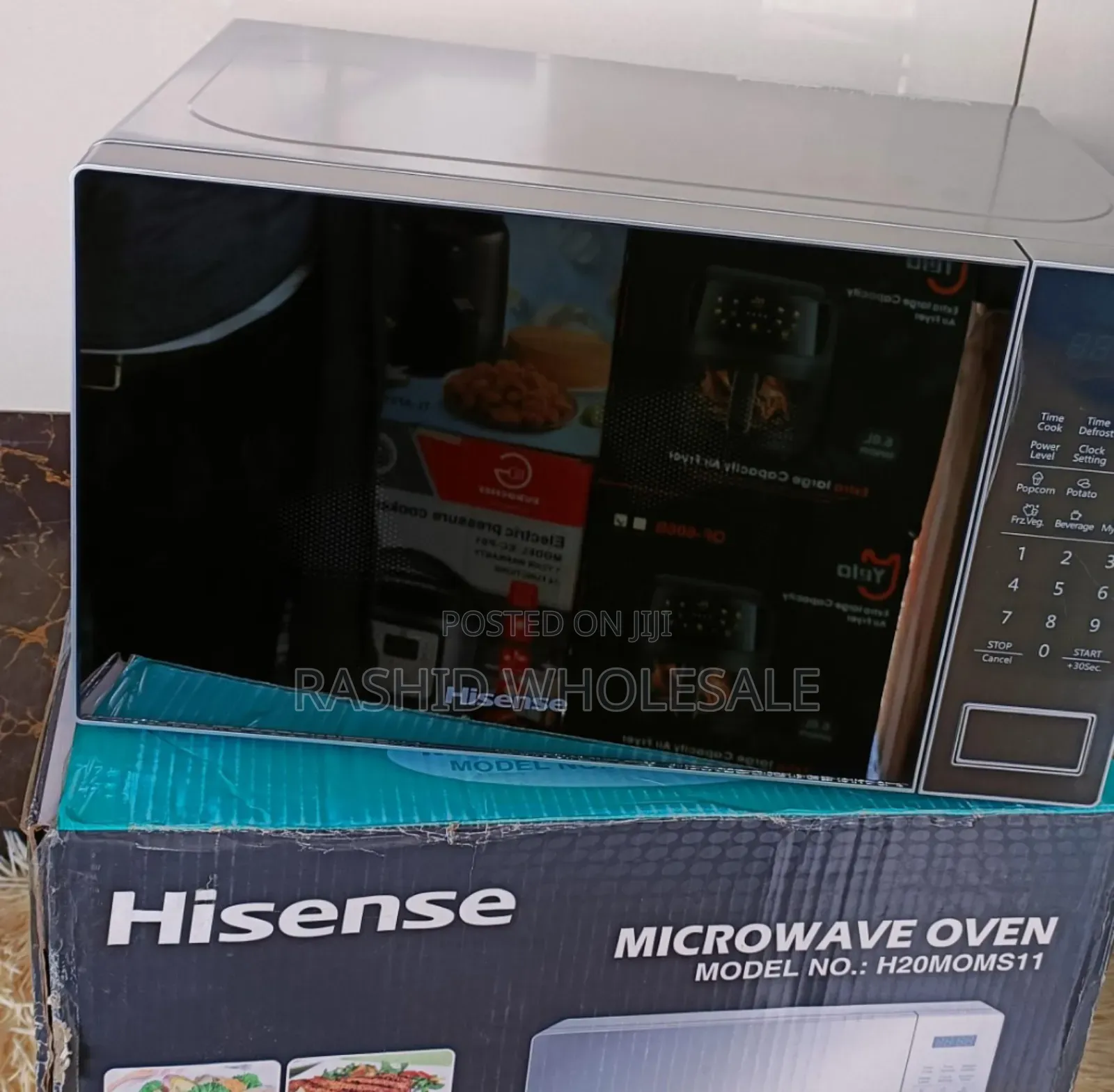 Microwave Hisense Silver.