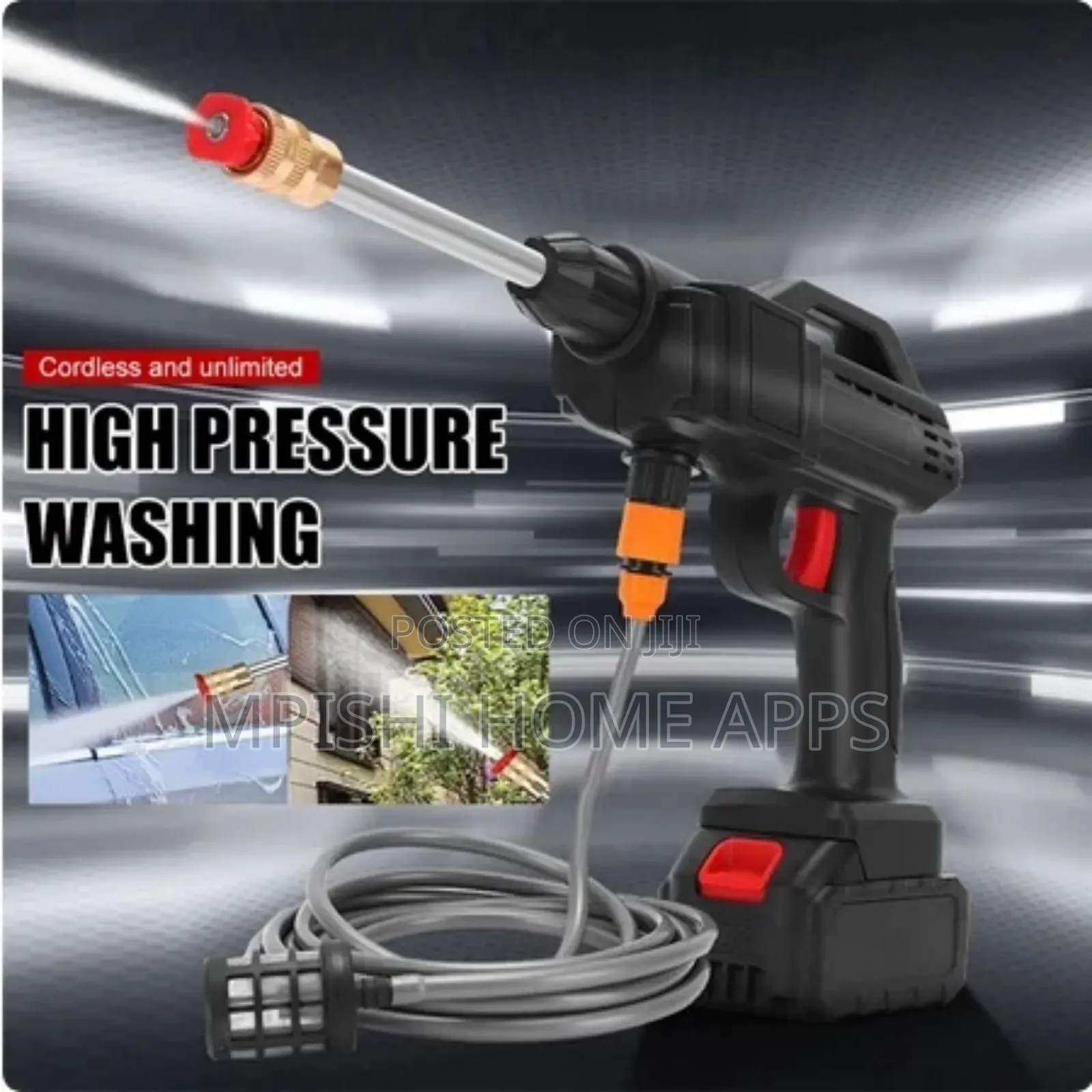 Cordless Electric Car Pressure Washer