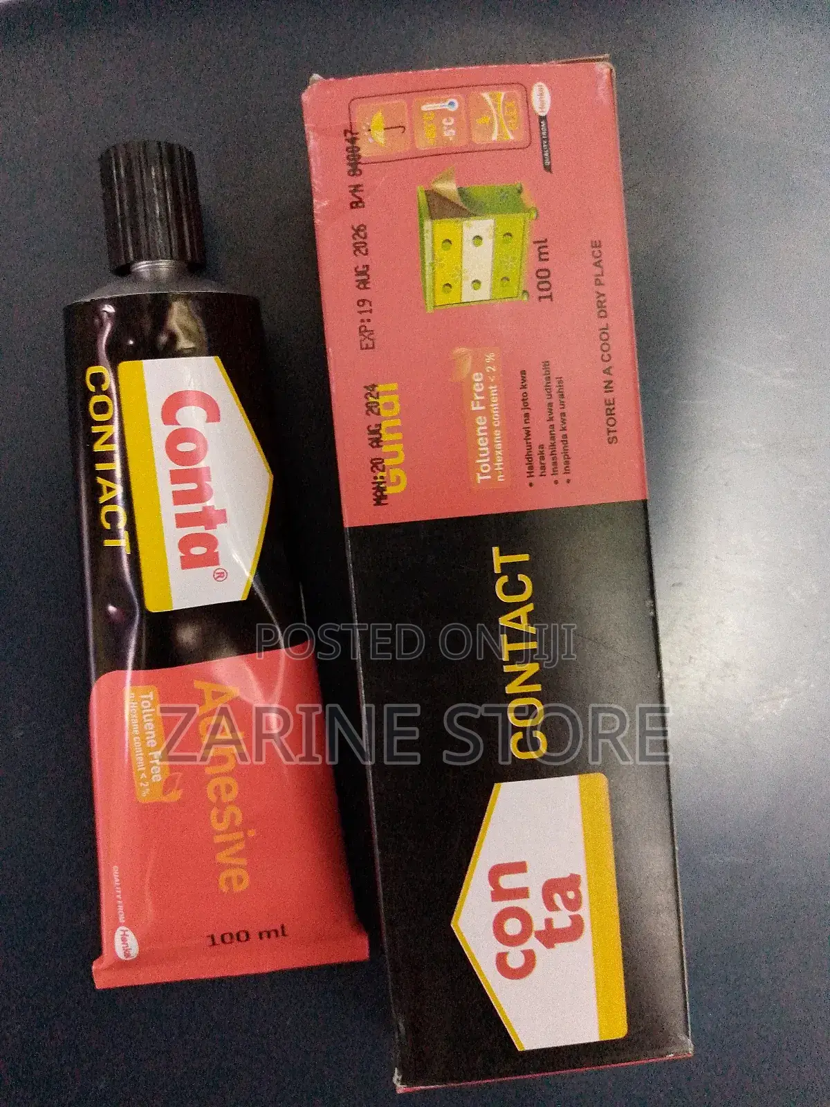 100ml Adhesive Conta Glue Ideal for Wood, Leather, Metal