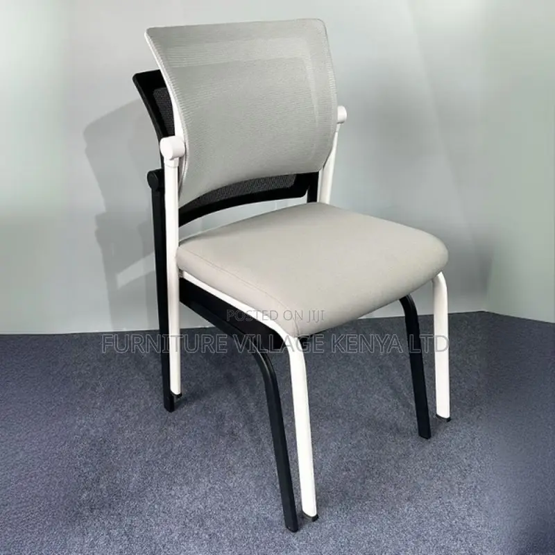 Visitor Seat -Armless Fabric Office Guest Chair