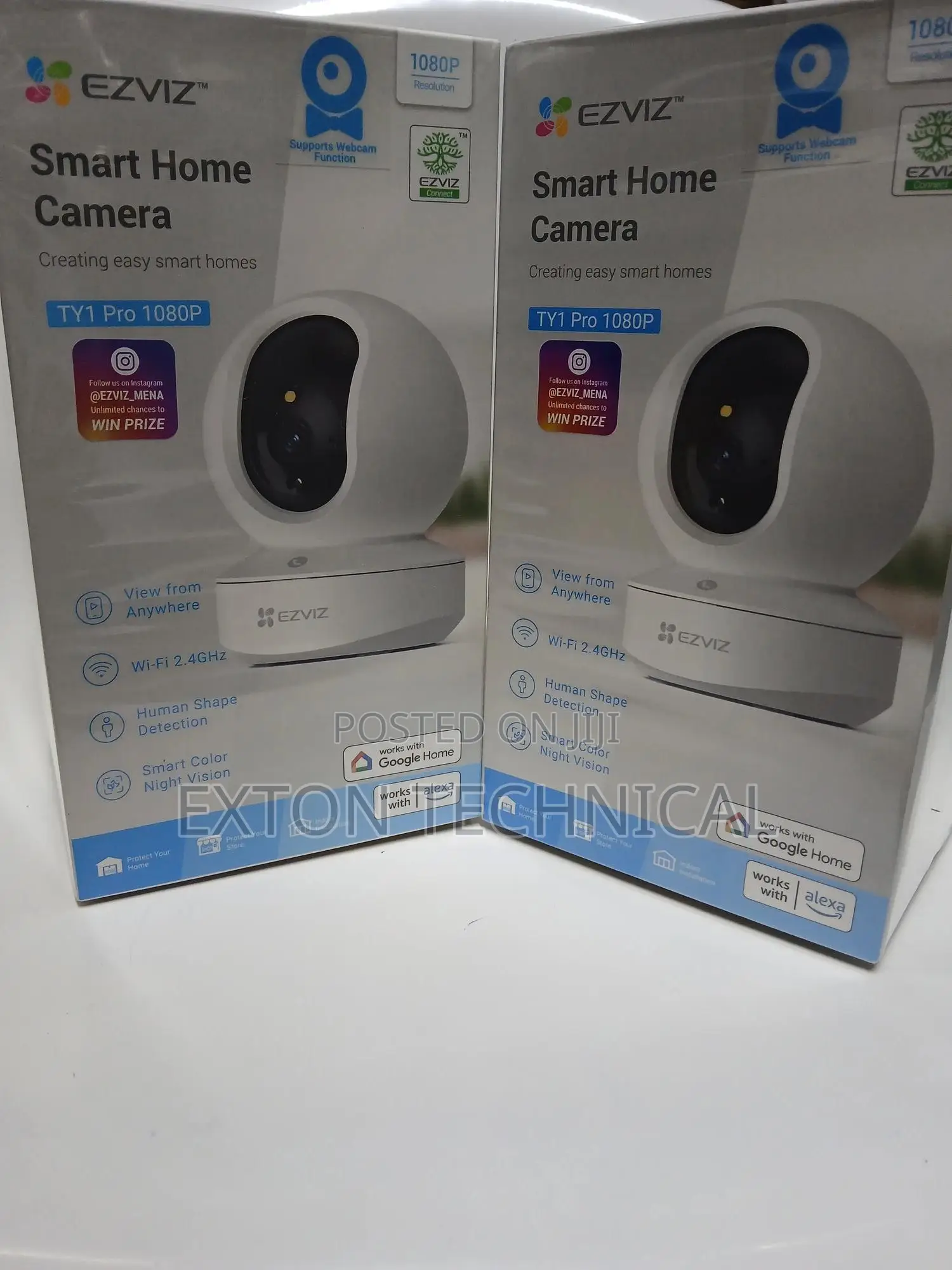 Ezviz Ty1 PRO WI-FI Smart Home Camera 1080P