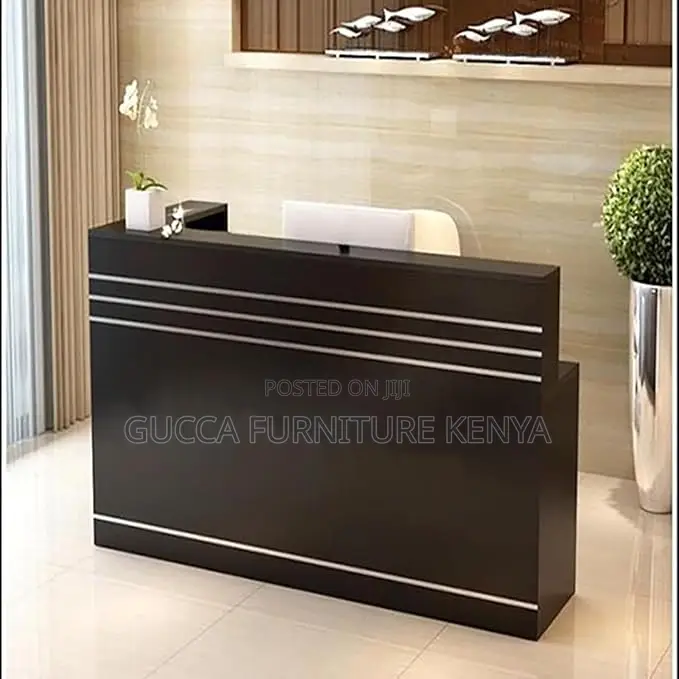 Office Furniture: Majestic Wooden Reception Desk